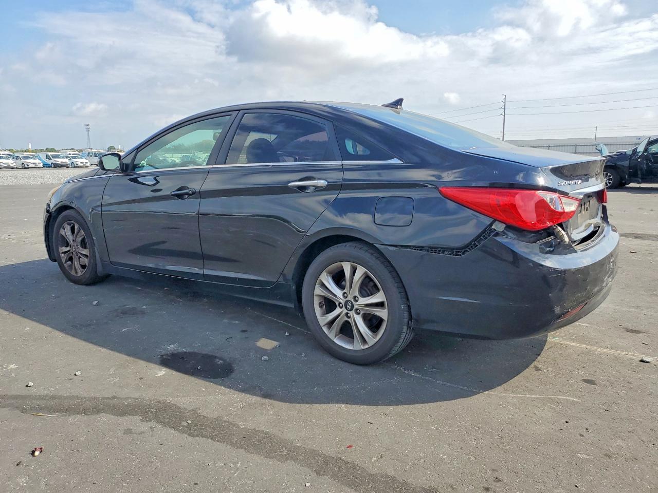 2011 Hyundai Sonata Limited Black vin: 5NPEC4AC8BH302977