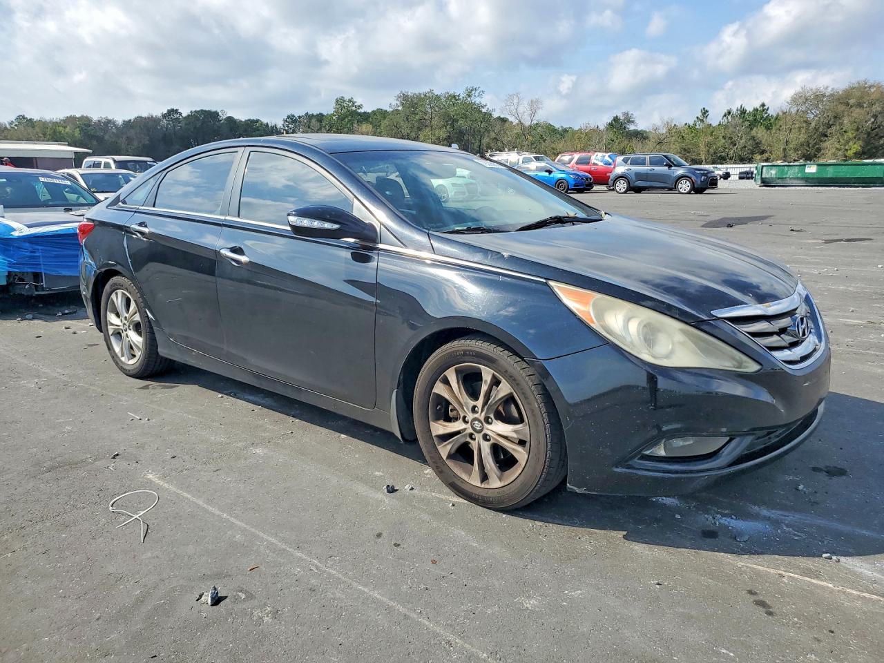 2011 Hyundai Sonata Limited Black vin: 5NPEC4AC8BH302977