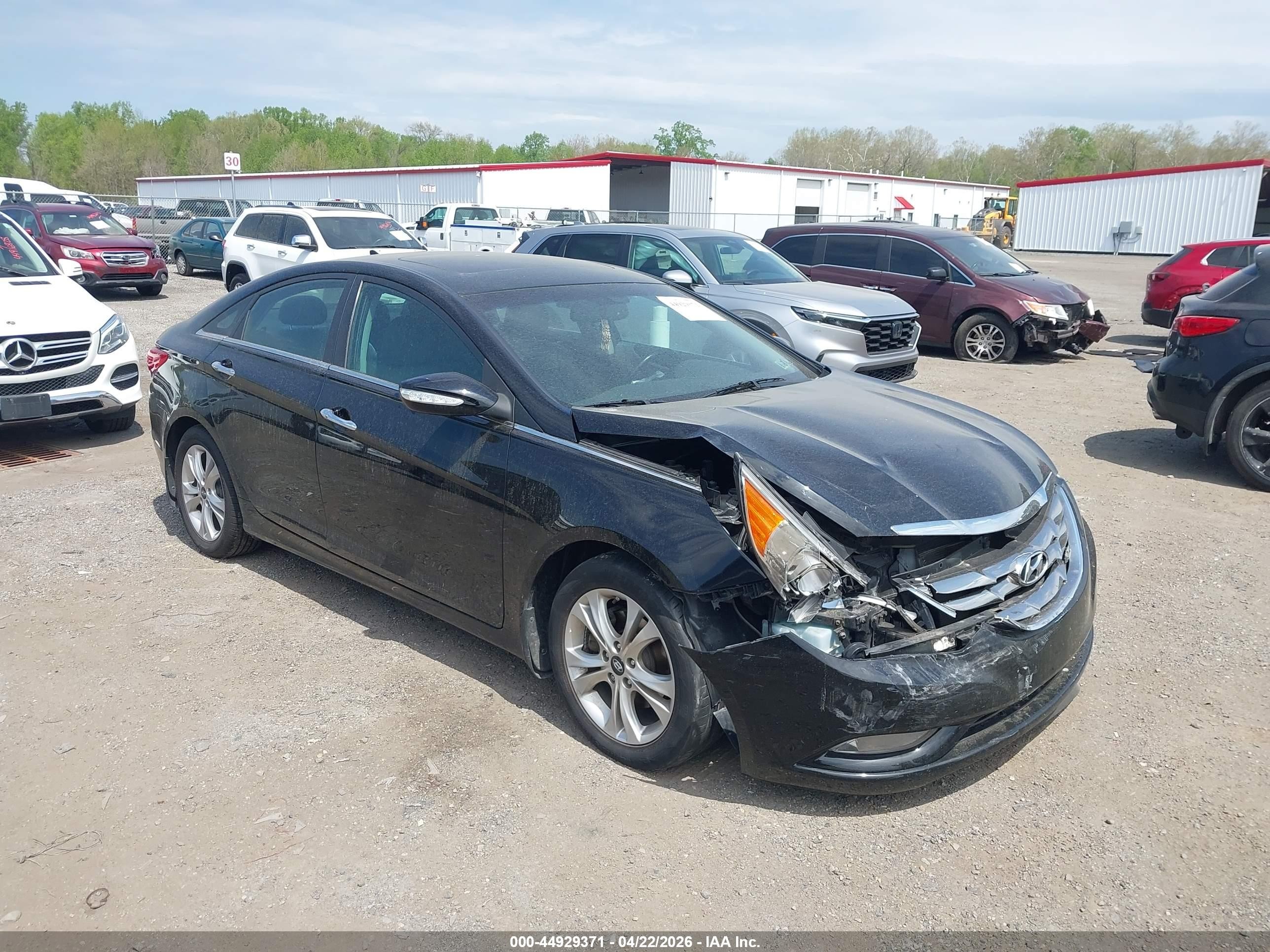 2011 Hyundai Sonata Limited Black vin: 5NPEC4AC8BH304373