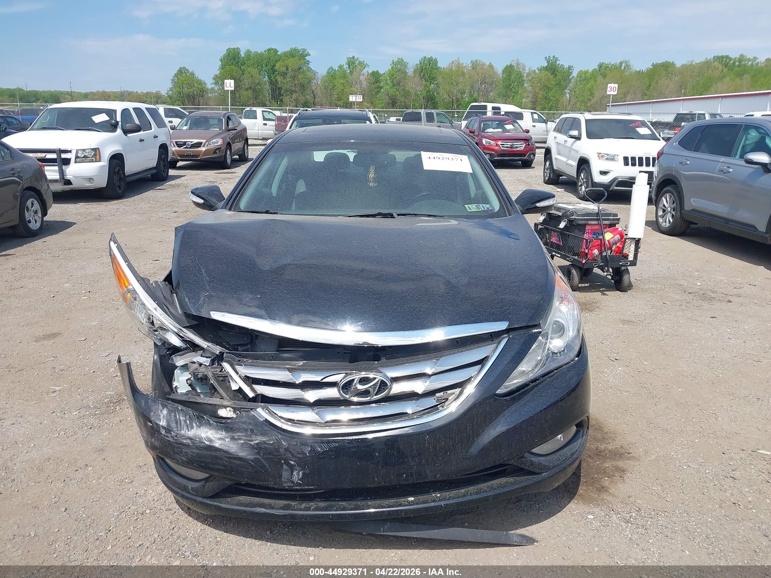 2011 Hyundai Sonata Limited Black vin: 5NPEC4AC8BH304373