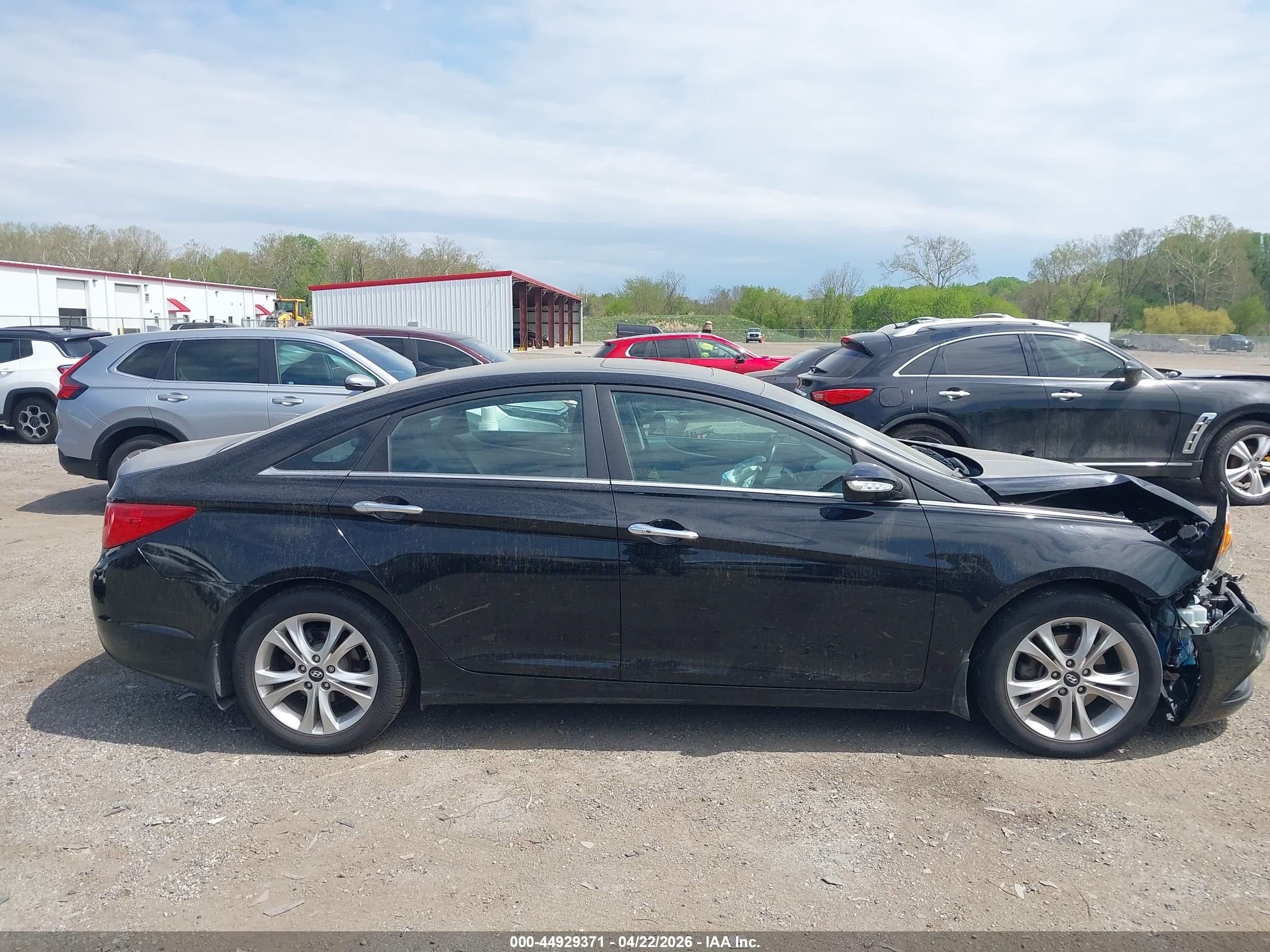 2011 Hyundai Sonata Limited Black vin: 5NPEC4AC8BH304373