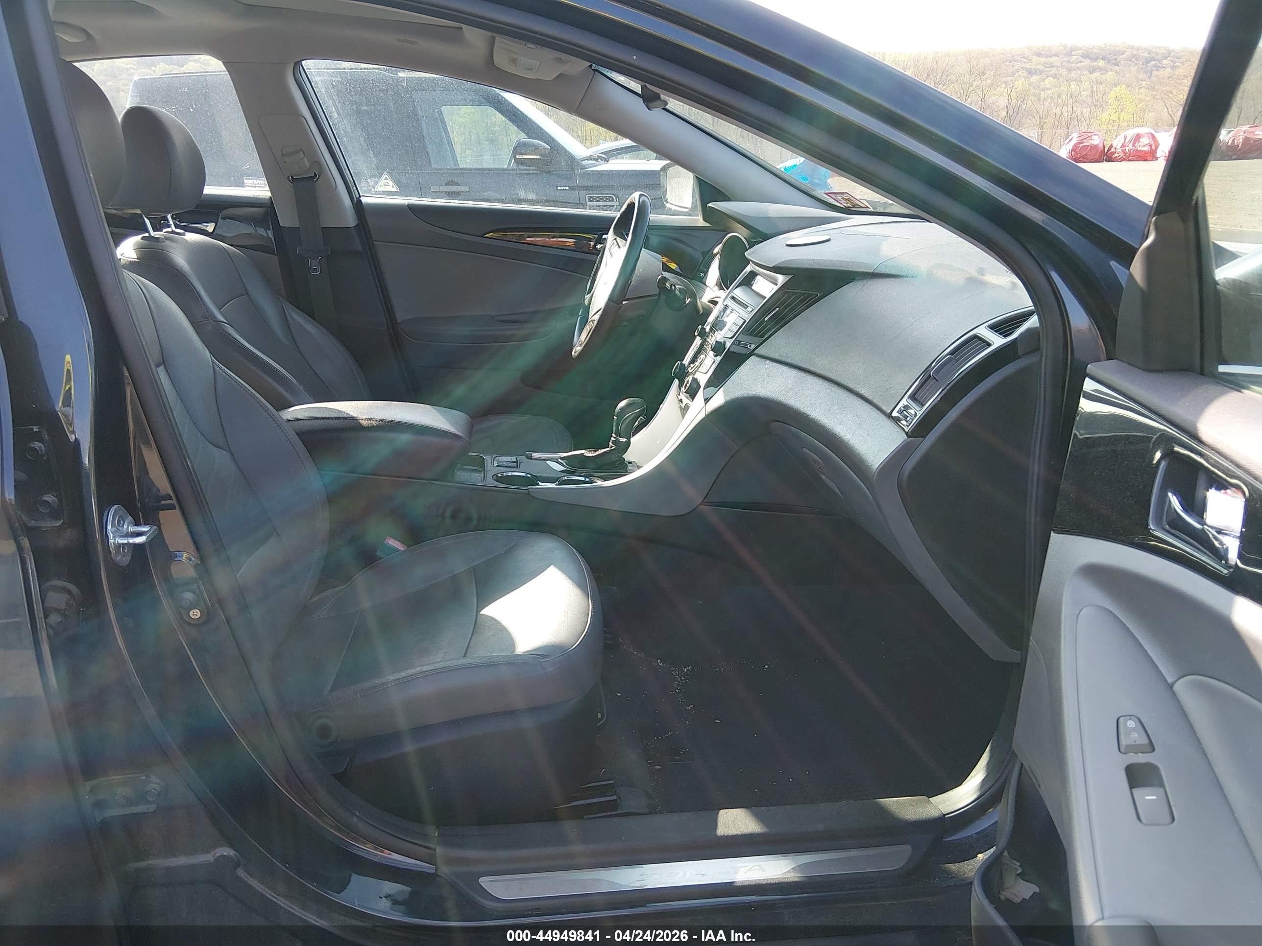 2012 Hyundai Sonata Limited Black vin: 5NPEC4AC8CH314113