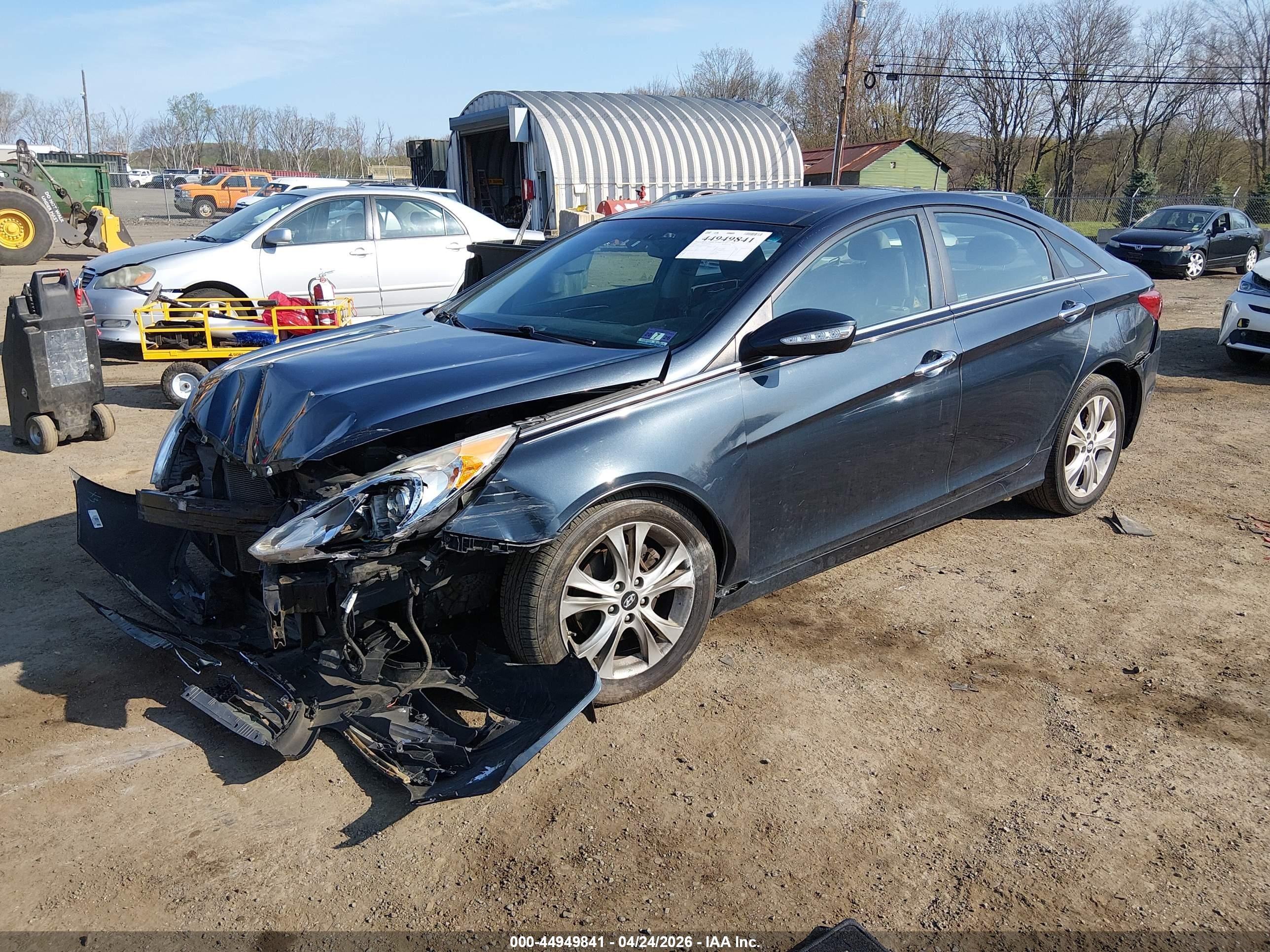 2012 Hyundai Sonata Limited Black vin: 5NPEC4AC8CH314113