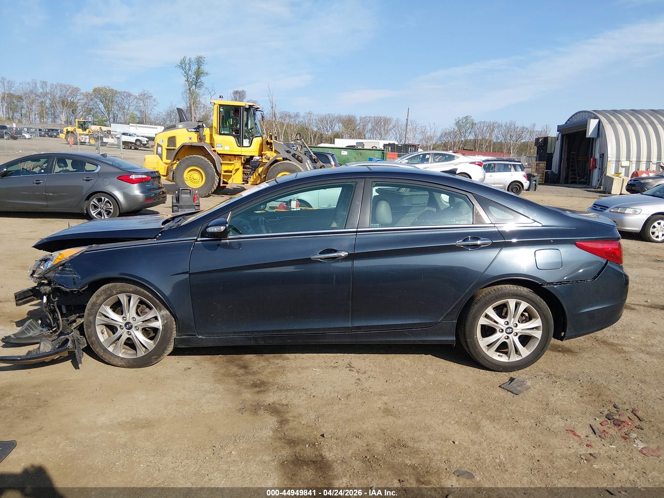 2012 Hyundai Sonata Limited Black vin: 5NPEC4AC8CH314113