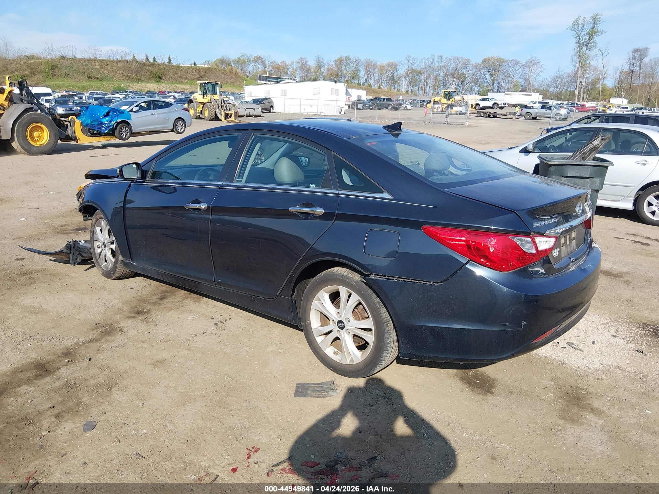2012 Hyundai Sonata Limited Black vin: 5NPEC4AC8CH314113