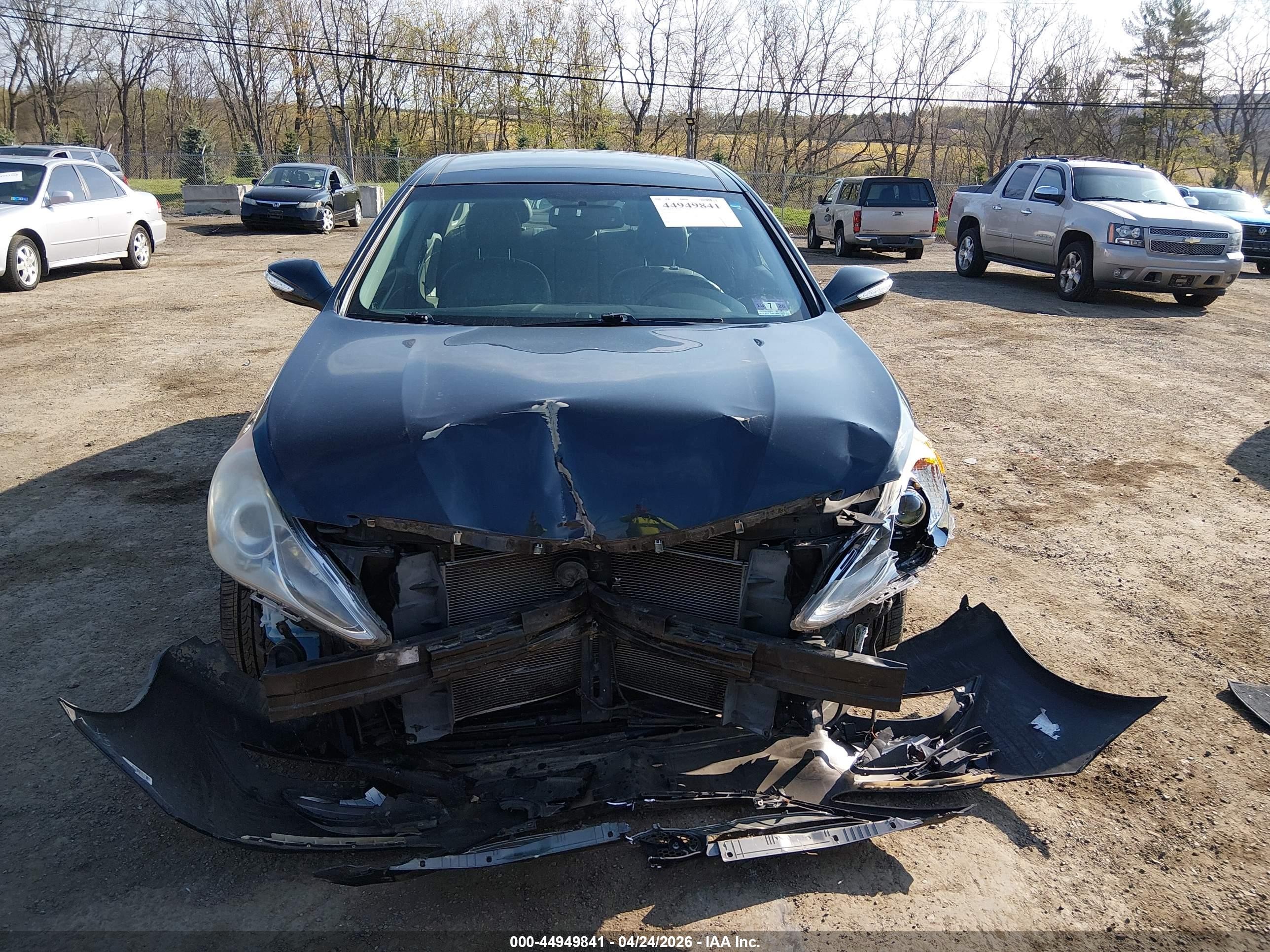 2012 Hyundai Sonata Limited Black vin: 5NPEC4AC8CH314113