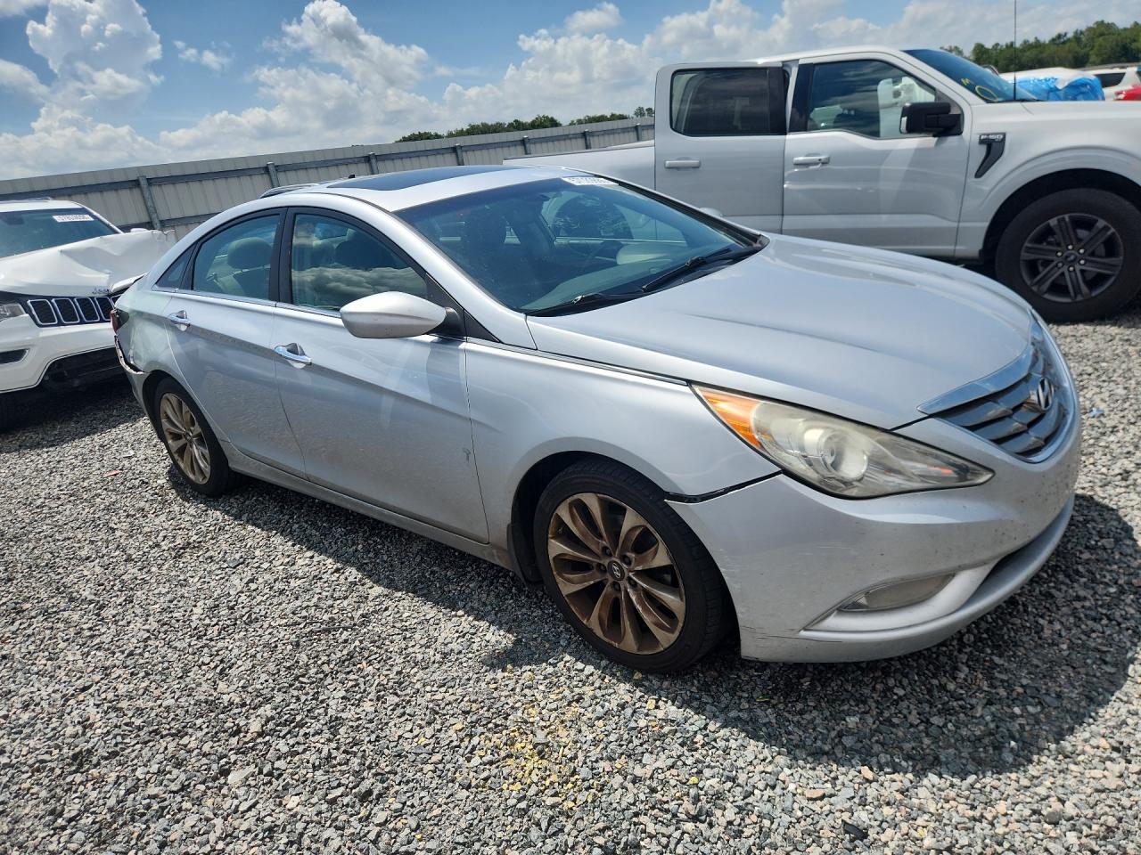 2012 Hyundai Sonata Se Silver vin: 5NPEC4AC8CH335480