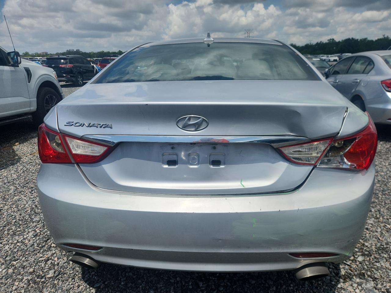 2012 Hyundai Sonata Se Silver vin: 5NPEC4AC8CH335480