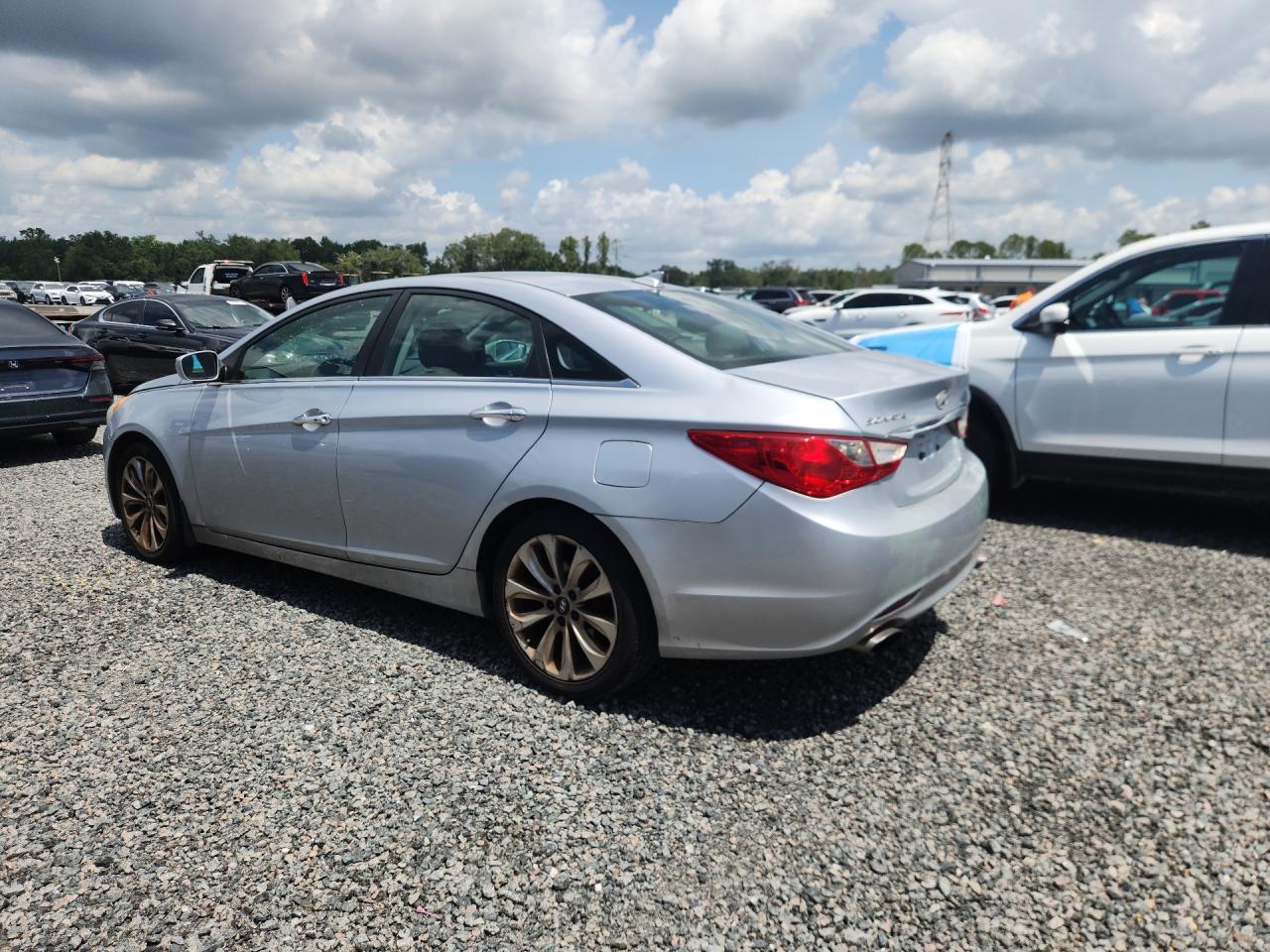 2012 Hyundai Sonata Se Silver vin: 5NPEC4AC8CH335480