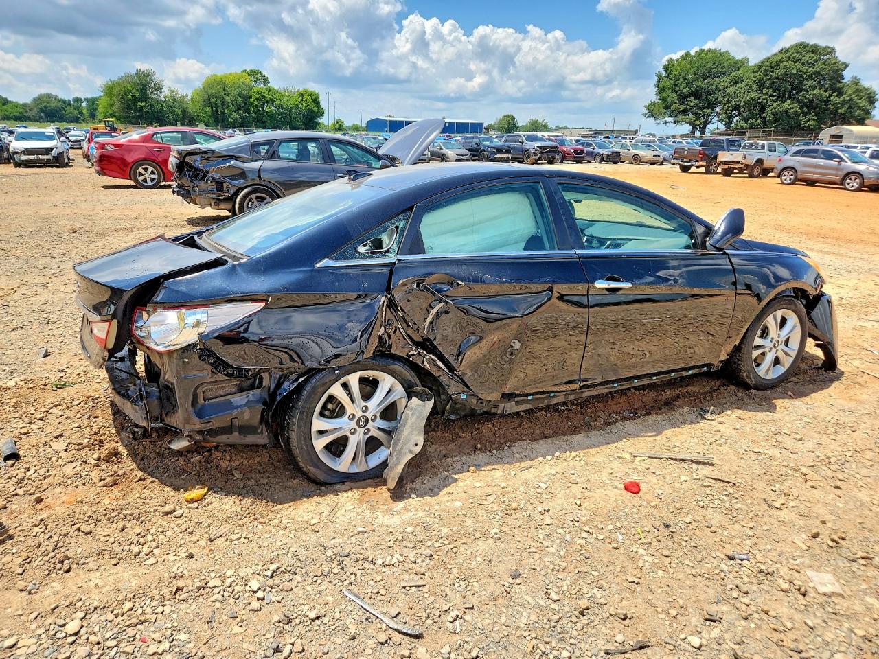 2012 Hyundai Sonata Limited Black vin: 5NPEC4AC8CH336256