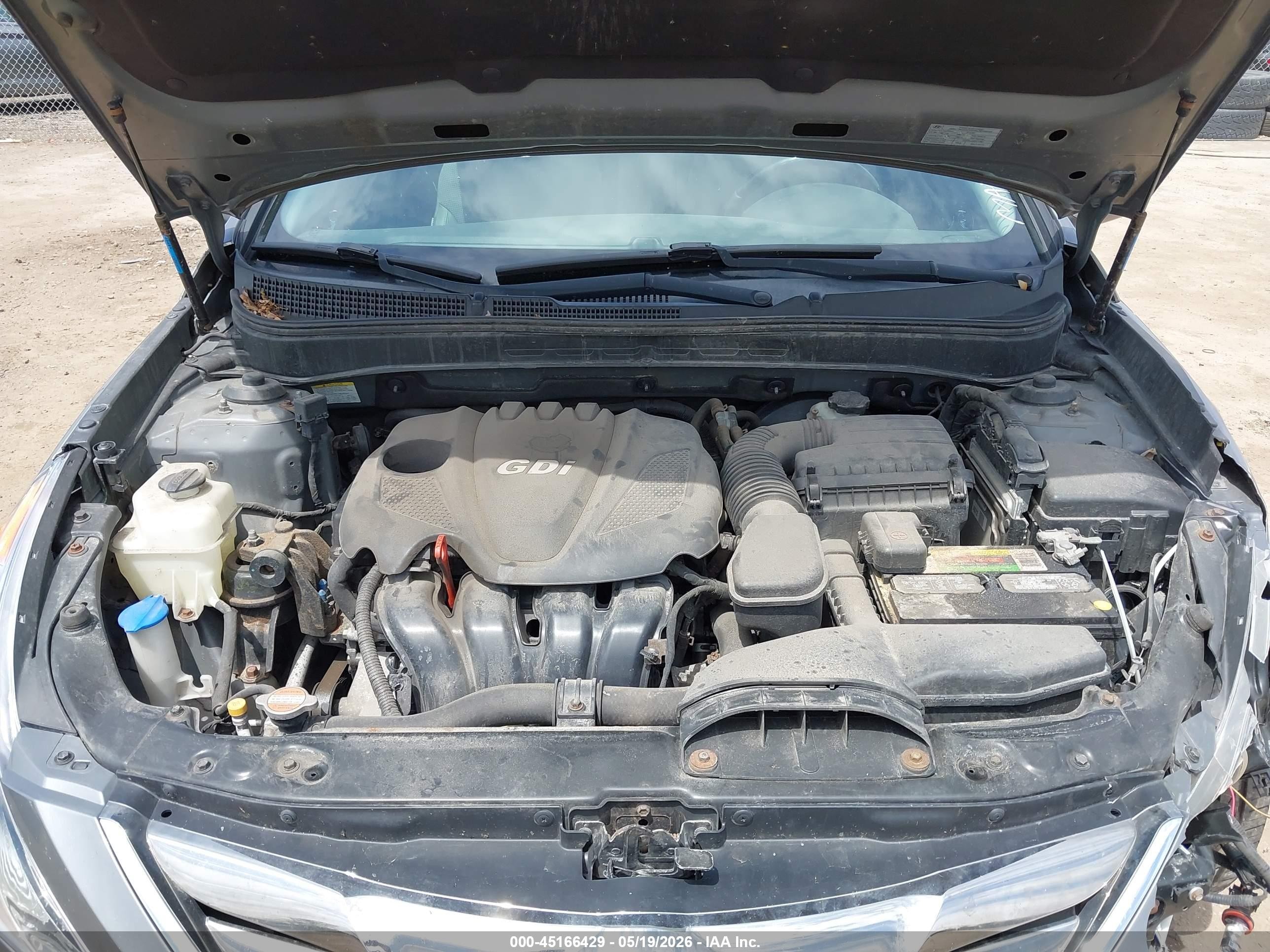 2012 Hyundai Sonata Se Gray vin: 5NPEC4AC8CH343479