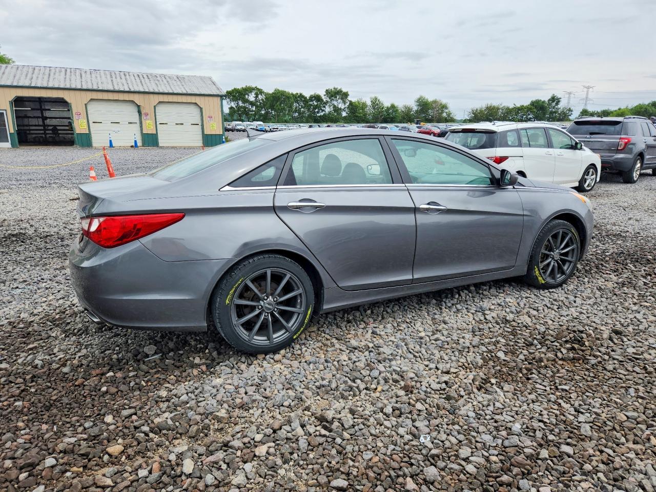 2012 Hyundai Sonata Se Gray vin: 5NPEC4AC8CH358340