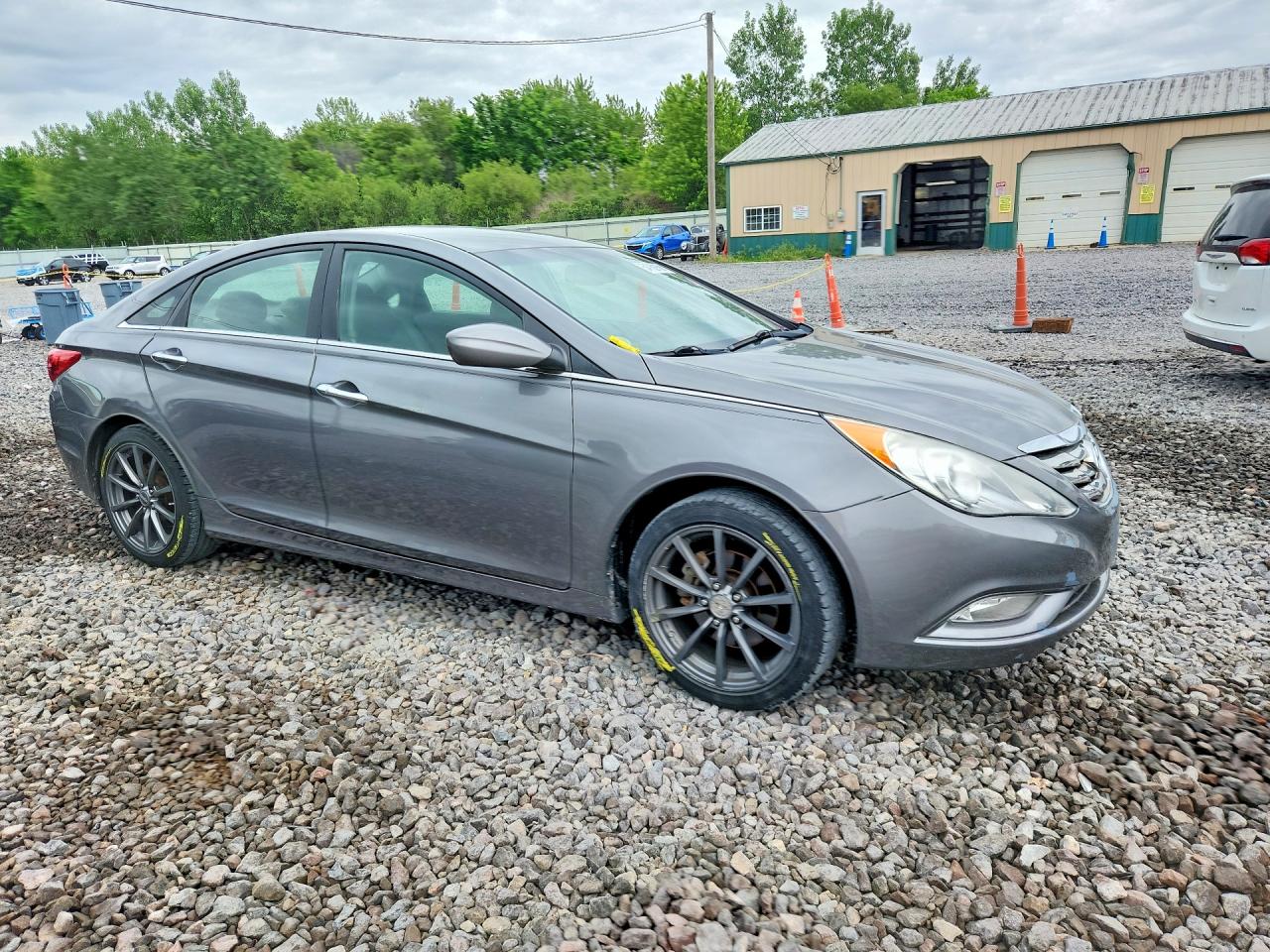 2012 Hyundai Sonata Se Gray vin: 5NPEC4AC8CH358340