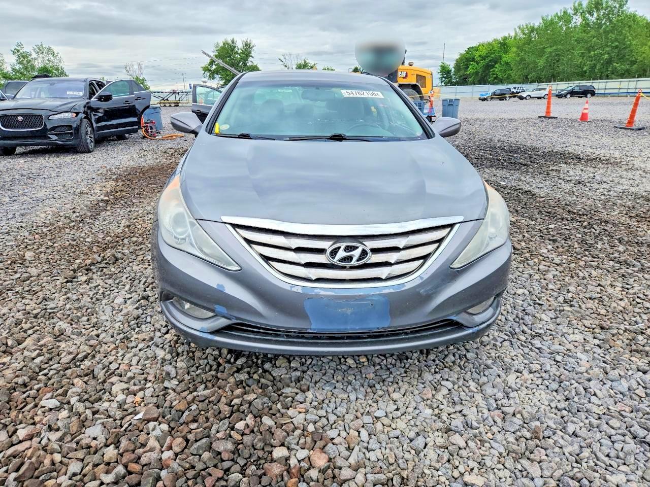 2012 Hyundai Sonata Se Gray vin: 5NPEC4AC8CH358340