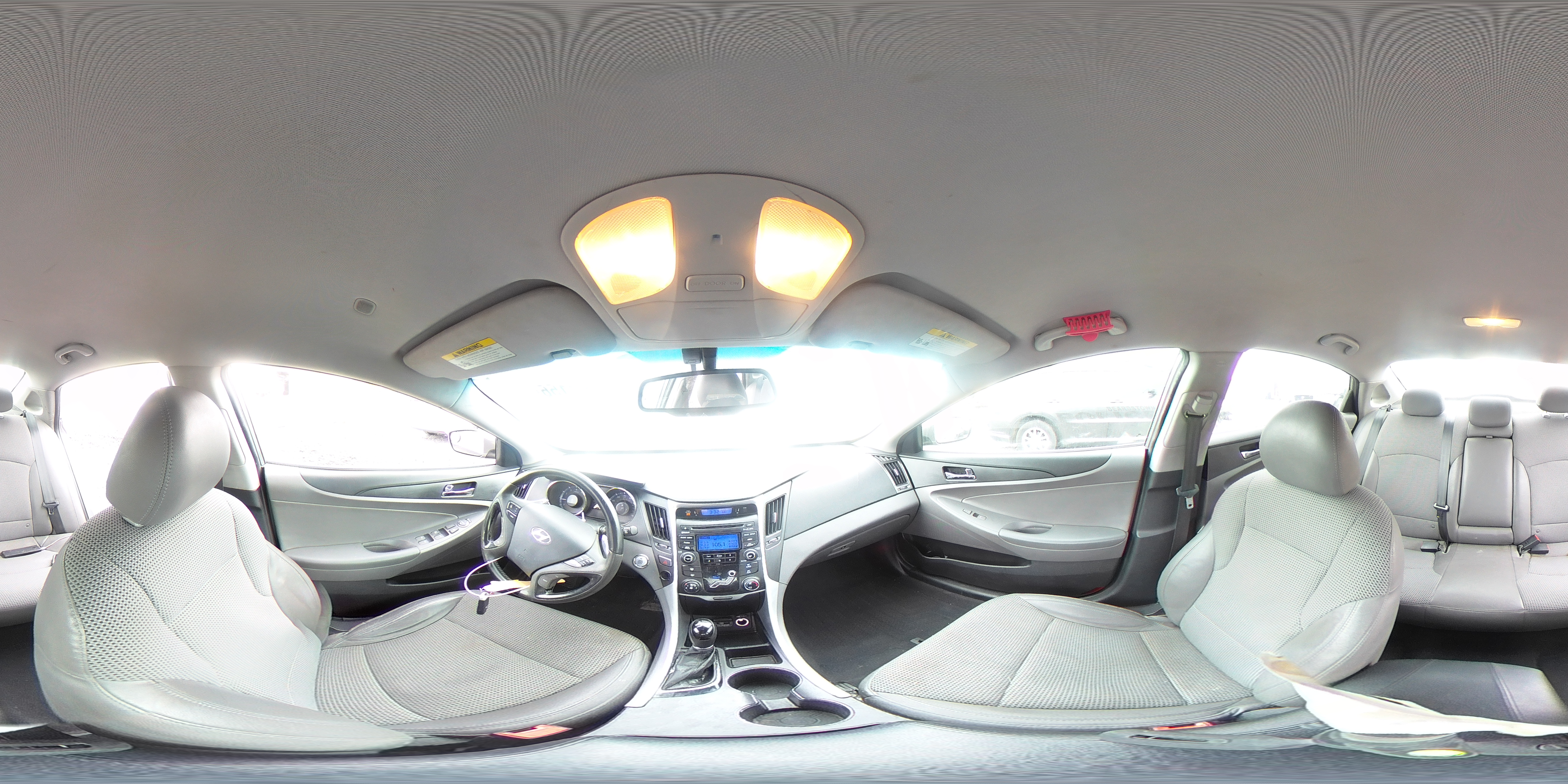 2012 Hyundai Sonata Se Gray vin: 5NPEC4AC8CH358340