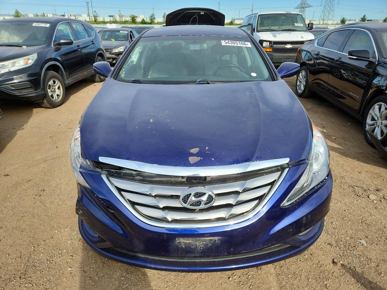 2012 Hyundai Sonata Se Blue vin: 5NPEC4AC8CH360704