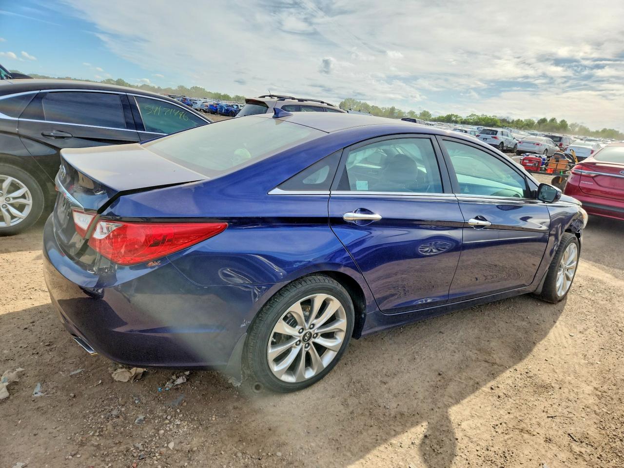 2012 Hyundai Sonata Se Blue vin: 5NPEC4AC8CH360704