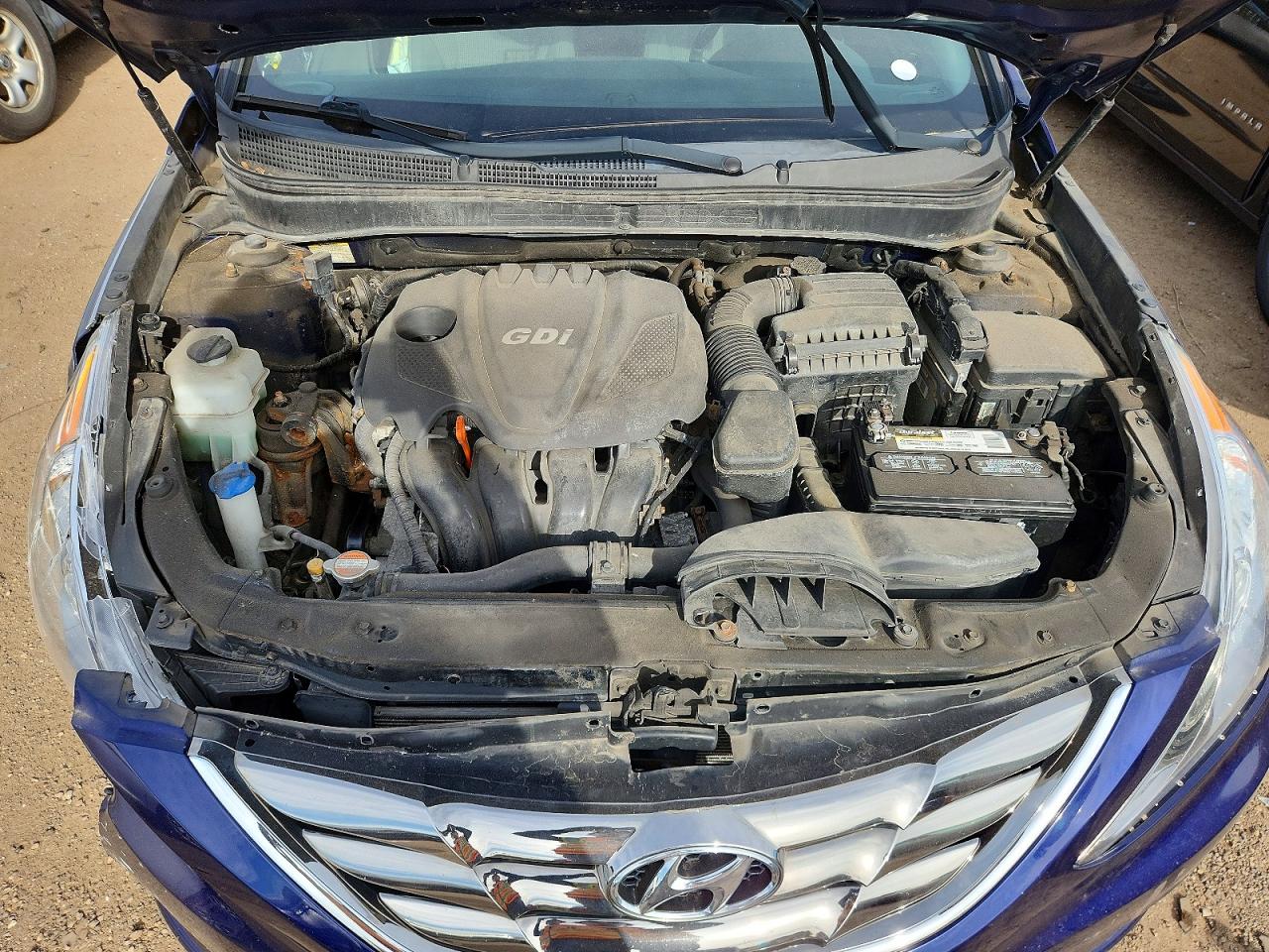 2012 Hyundai Sonata Se Blue vin: 5NPEC4AC8CH360704
