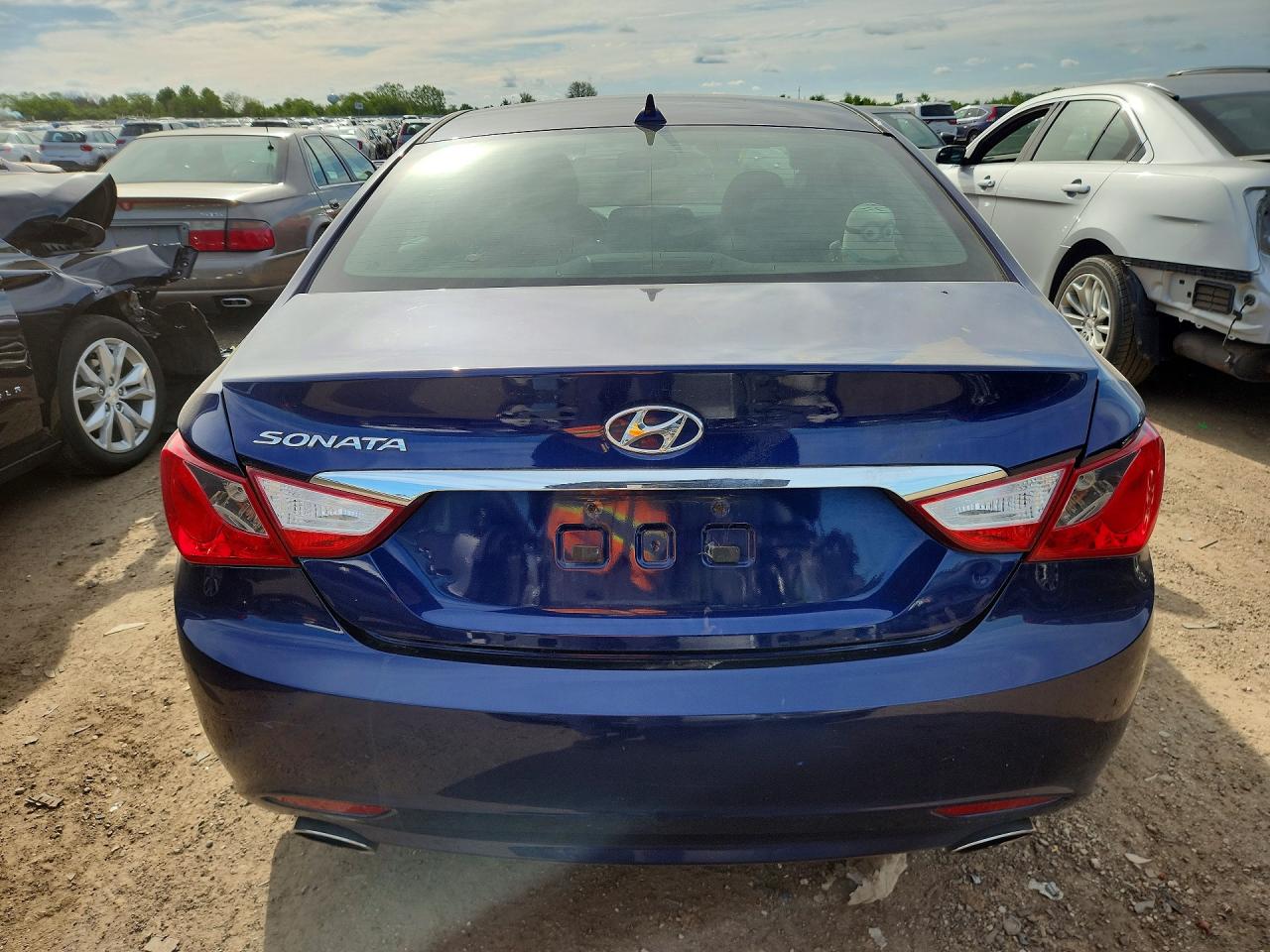 2012 Hyundai Sonata Se Blue vin: 5NPEC4AC8CH360704