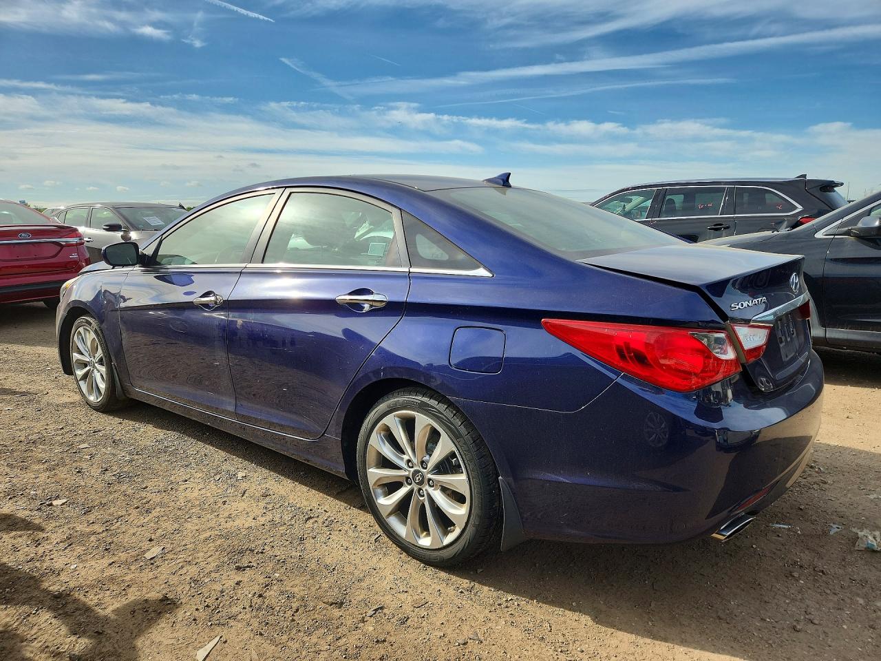 2012 Hyundai Sonata Se Blue vin: 5NPEC4AC8CH360704
