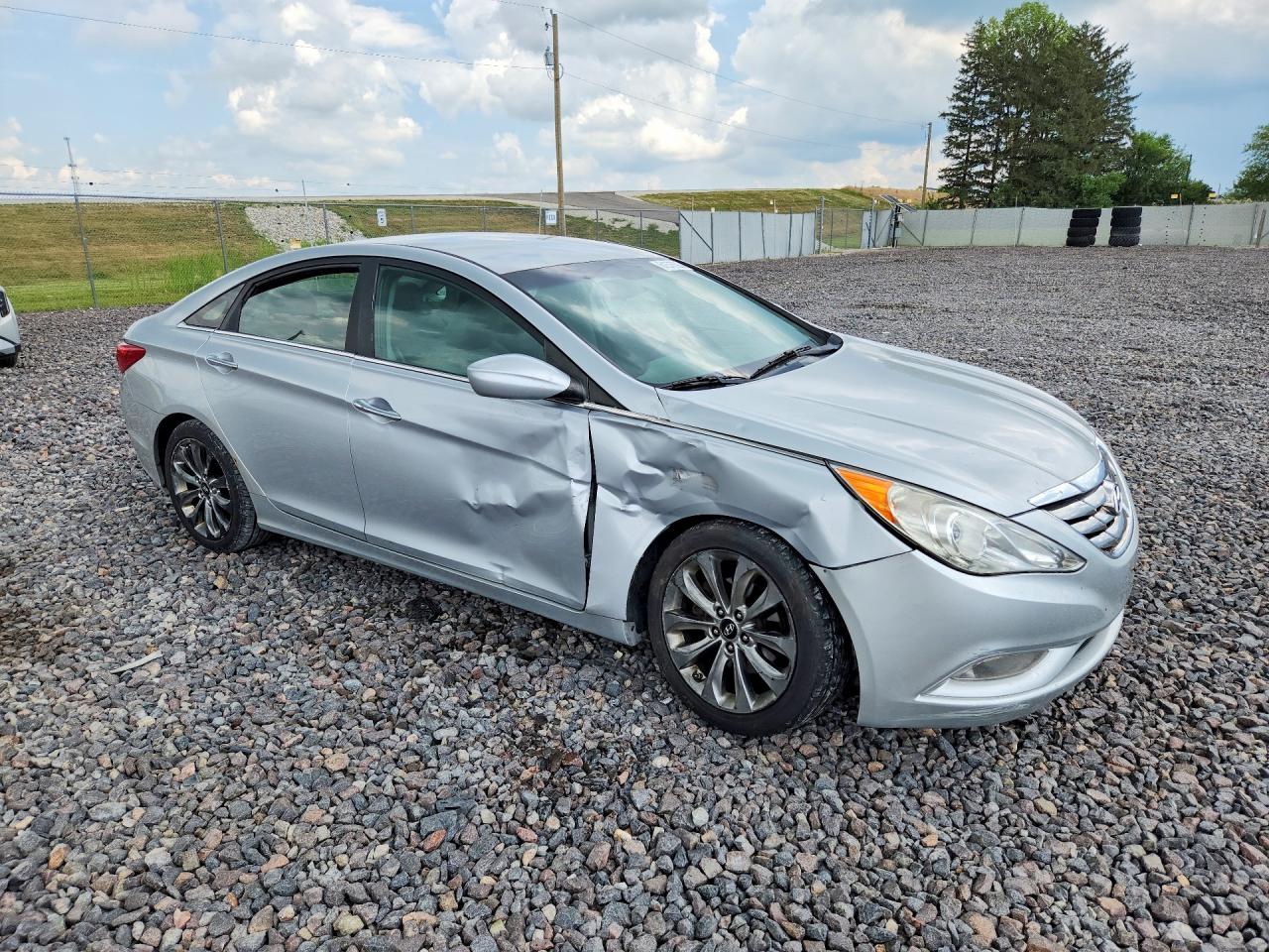 2012 Hyundai Sonata Se Silver vin: 5NPEC4AC8CH373615