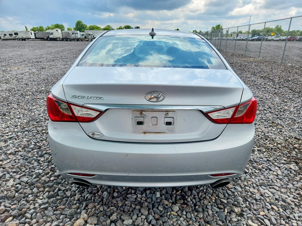 2012 Hyundai Sonata Se Silver vin: 5NPEC4AC8CH373615
