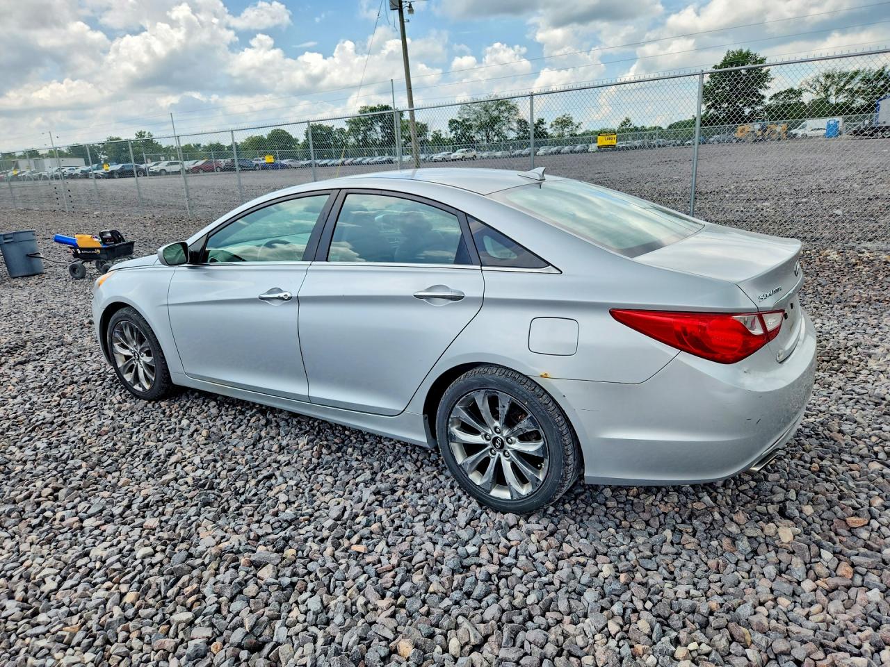 2012 Hyundai Sonata Se Silver vin: 5NPEC4AC8CH373615