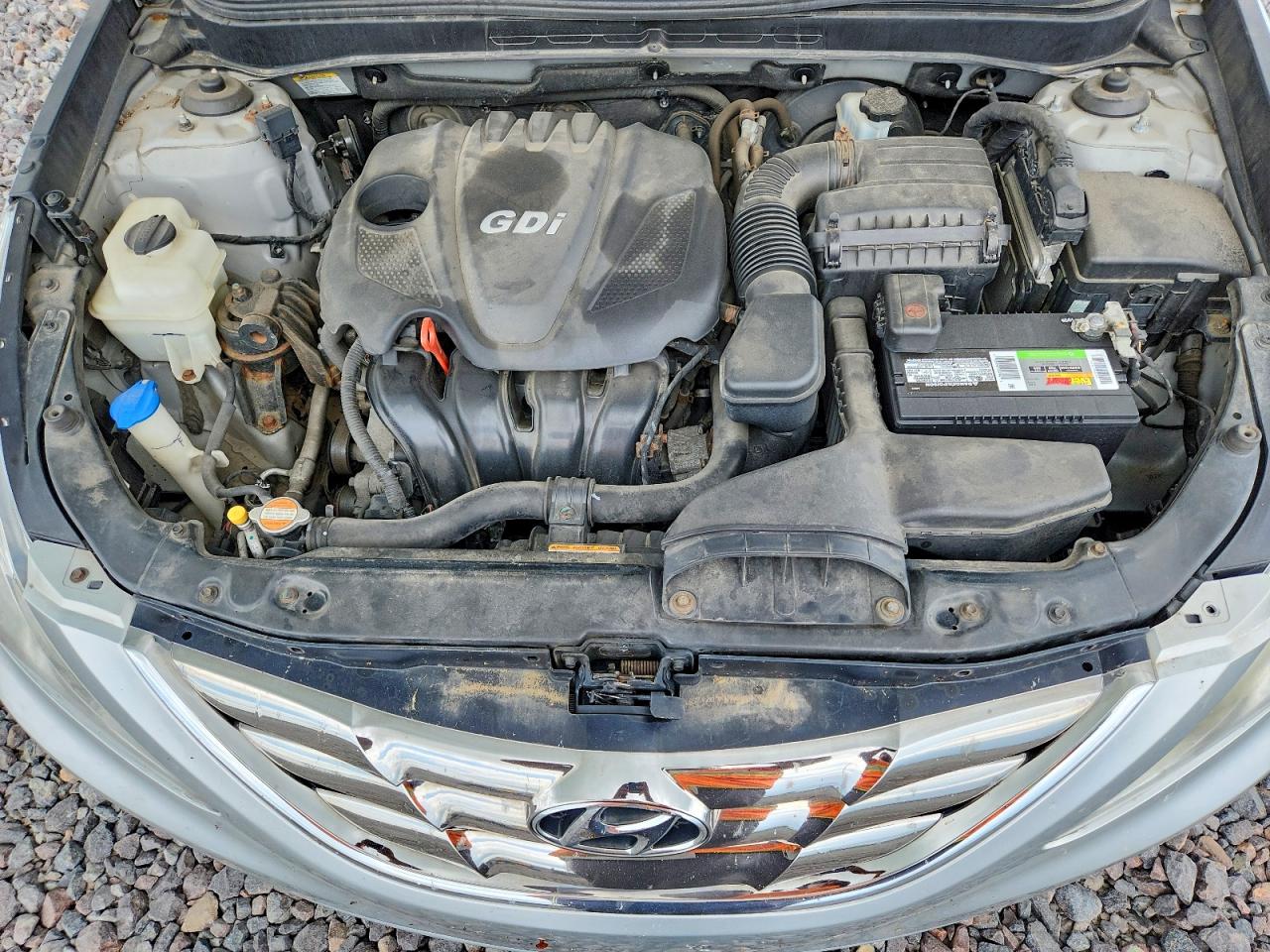 2012 Hyundai Sonata Se Silver vin: 5NPEC4AC8CH373615