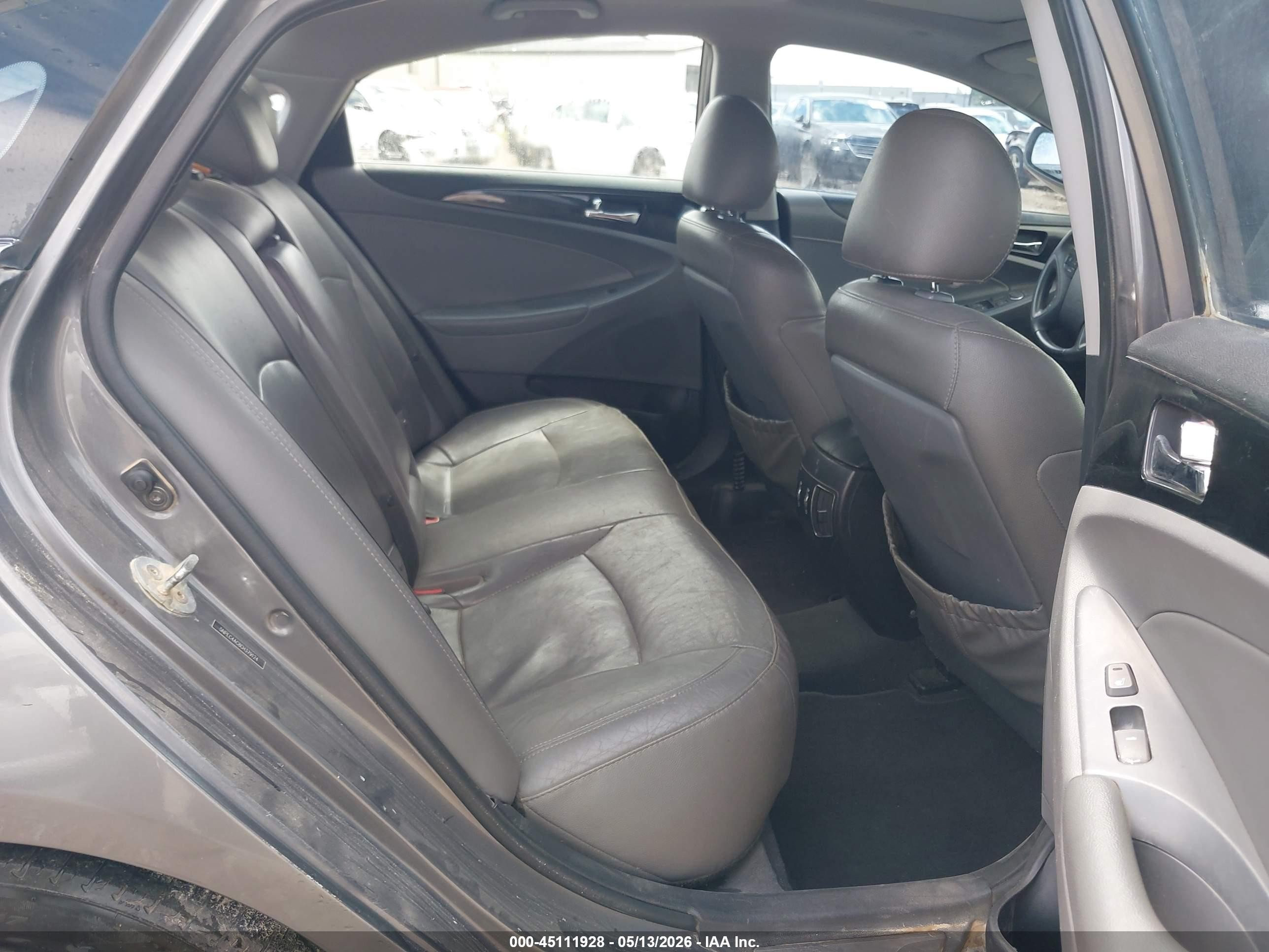 2012 Hyundai Sonata Limited Gray vin: 5NPEC4AC8CH379124