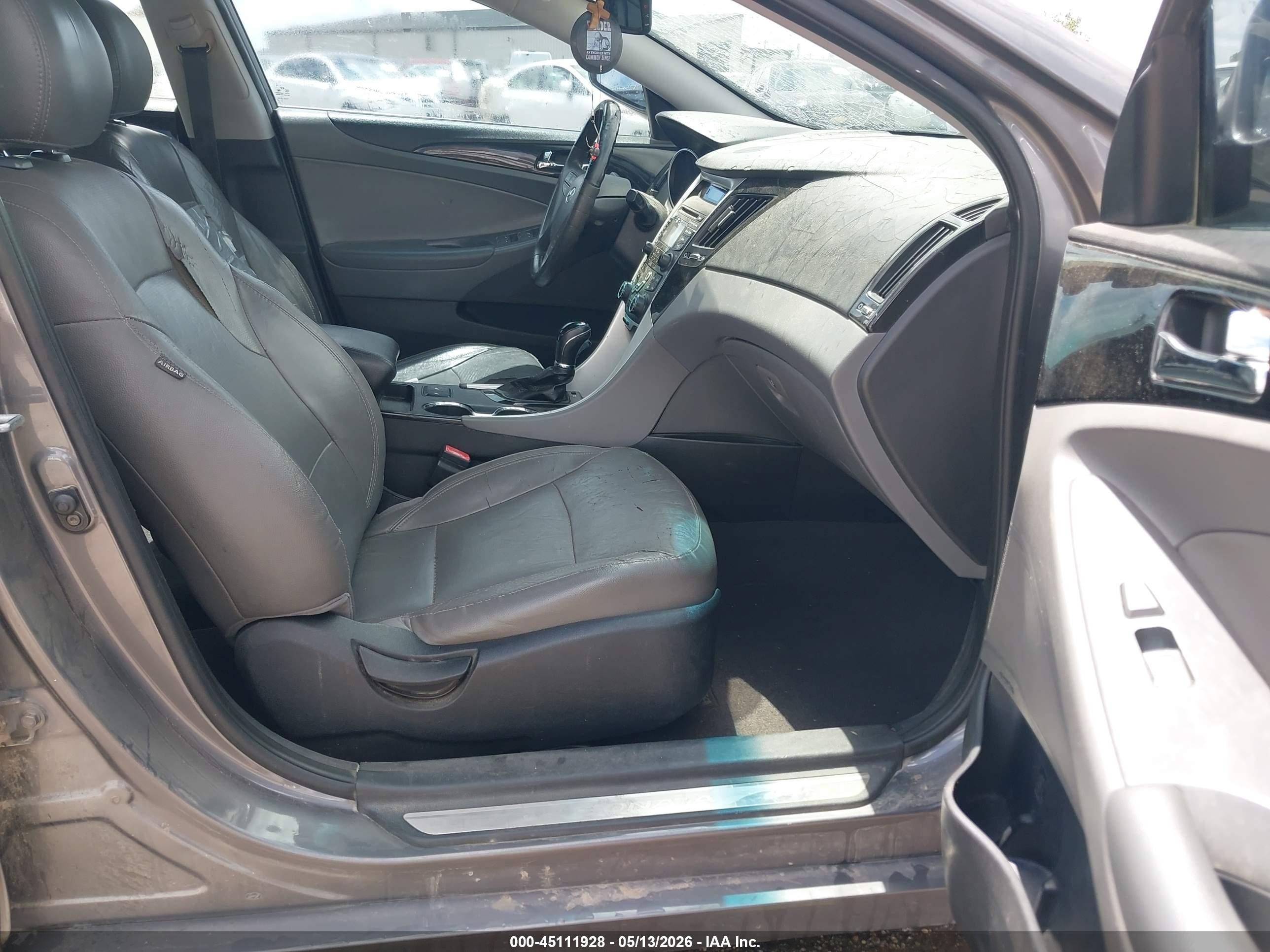 2012 Hyundai Sonata Limited Gray vin: 5NPEC4AC8CH379124