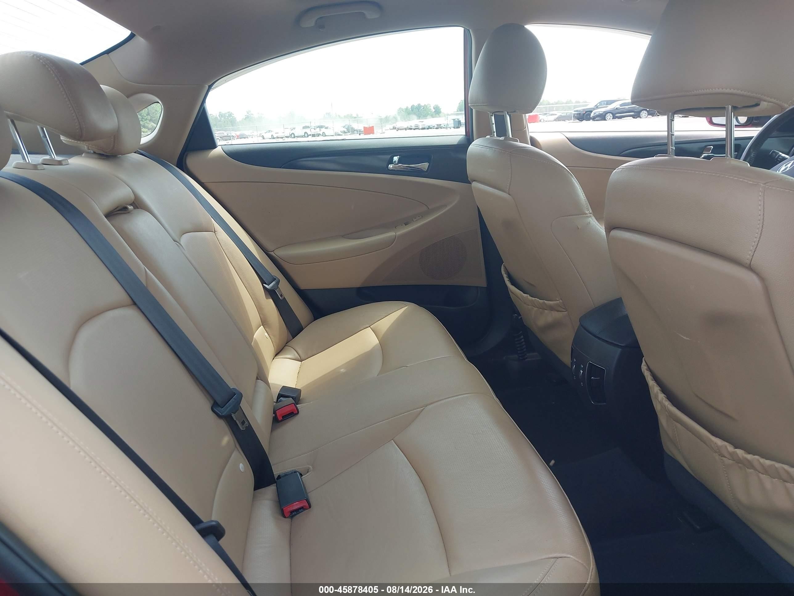 2012 Hyundai Sonata Limited Red vin: 5NPEC4AC8CH389684
