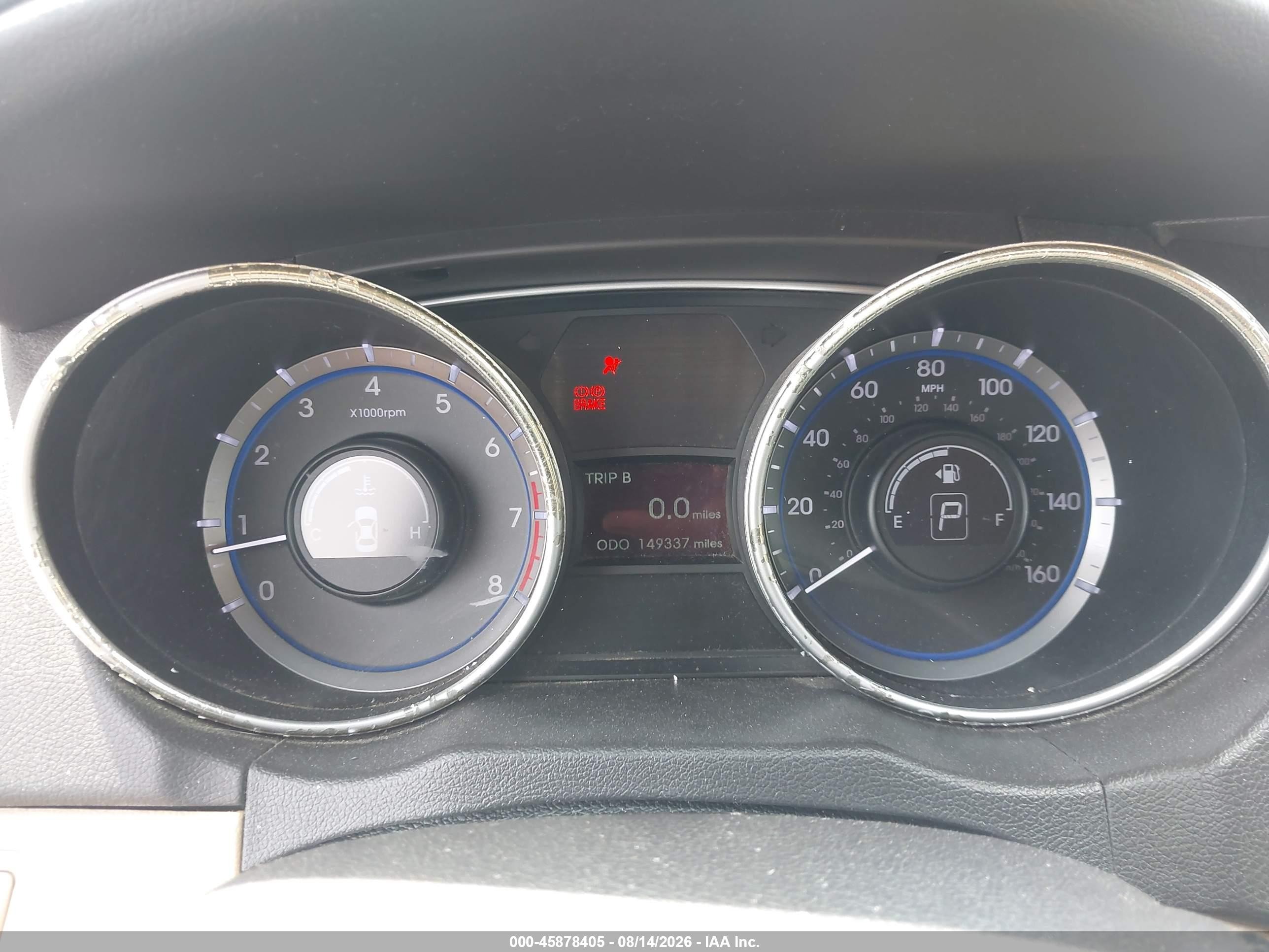 2012 Hyundai Sonata Limited Red vin: 5NPEC4AC8CH389684