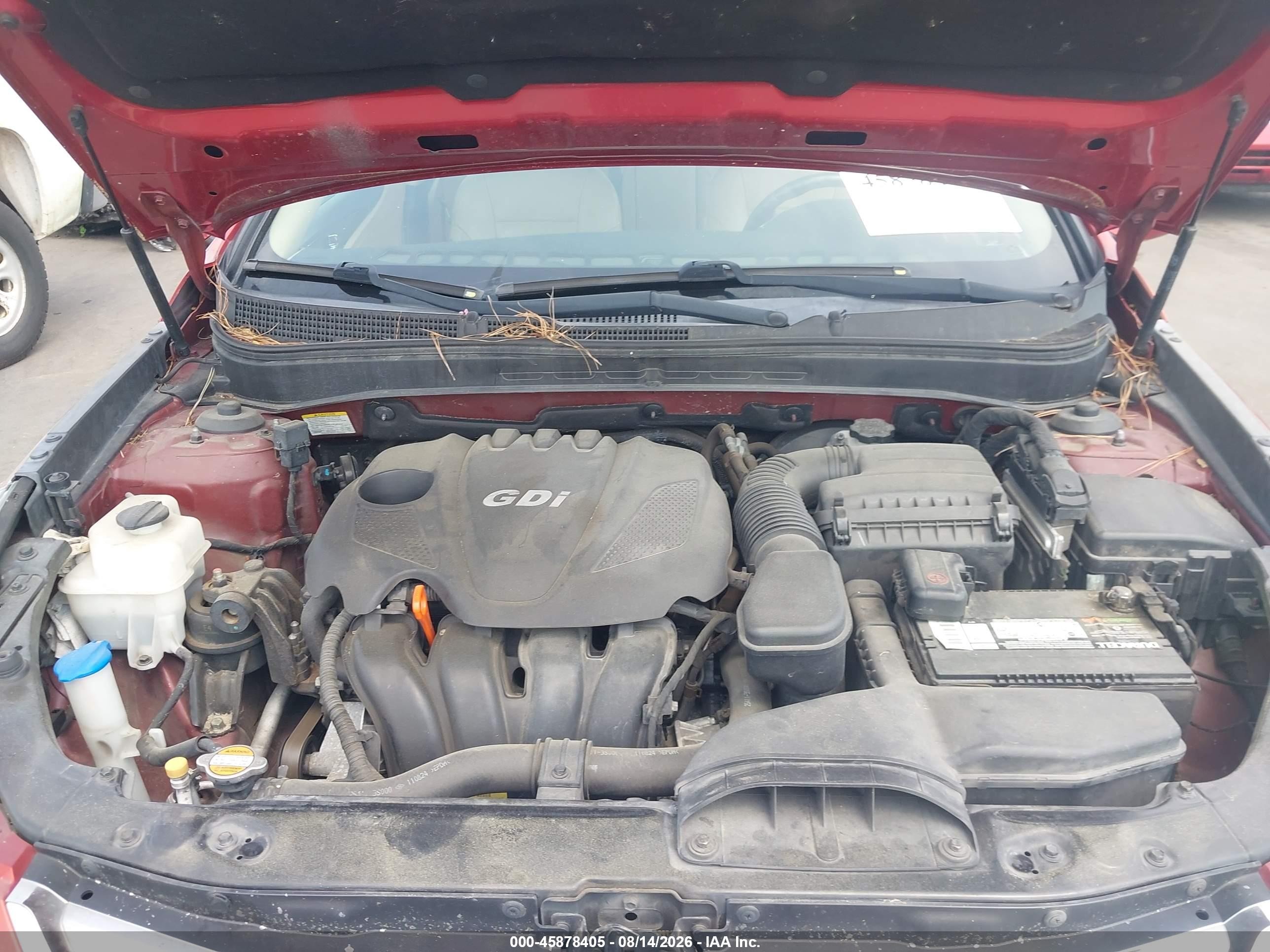 2012 Hyundai Sonata Limited Red vin: 5NPEC4AC8CH389684