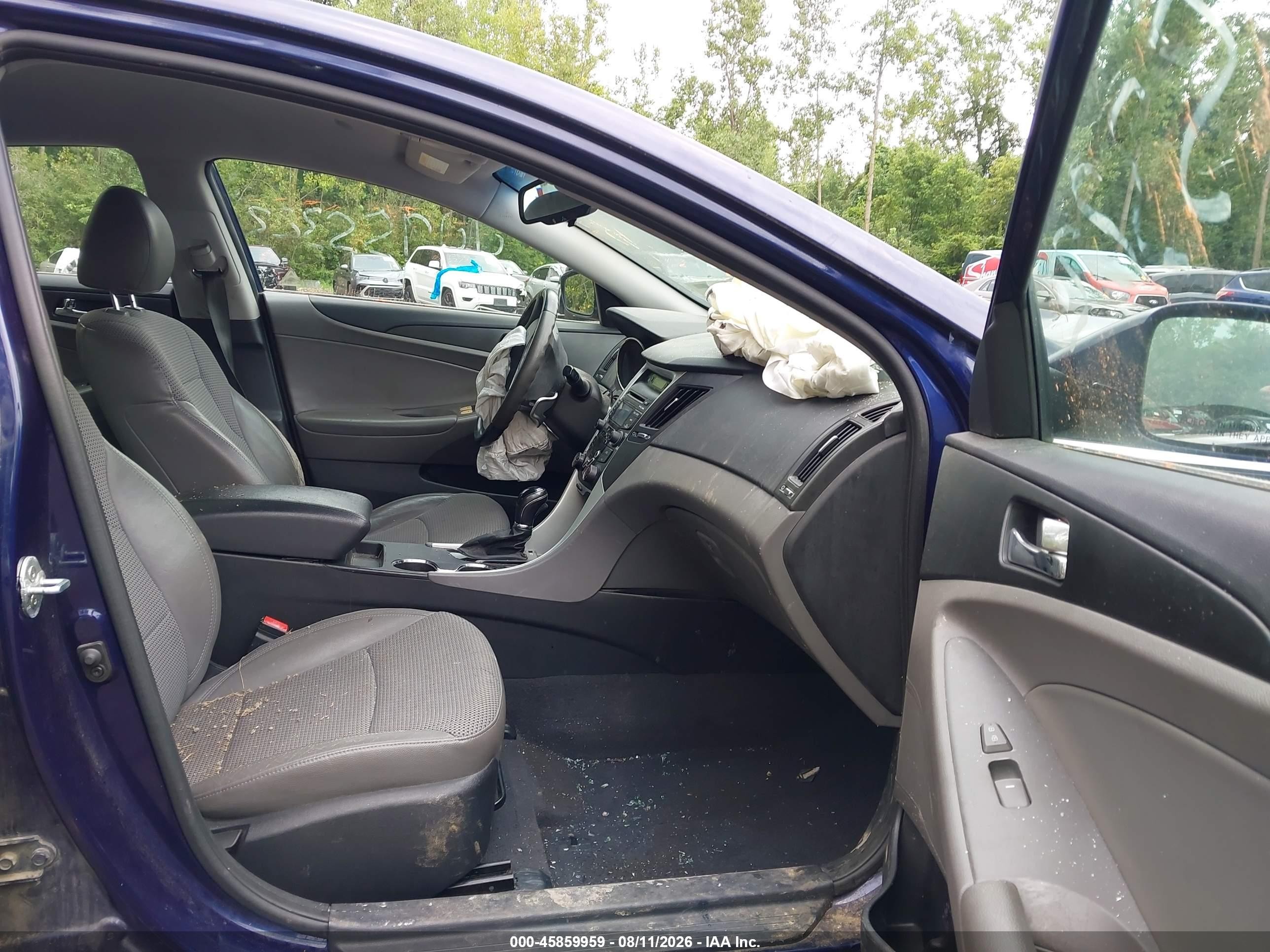 2012 Hyundai Sonata Se Blue vin: 5NPEC4AC8CH442299