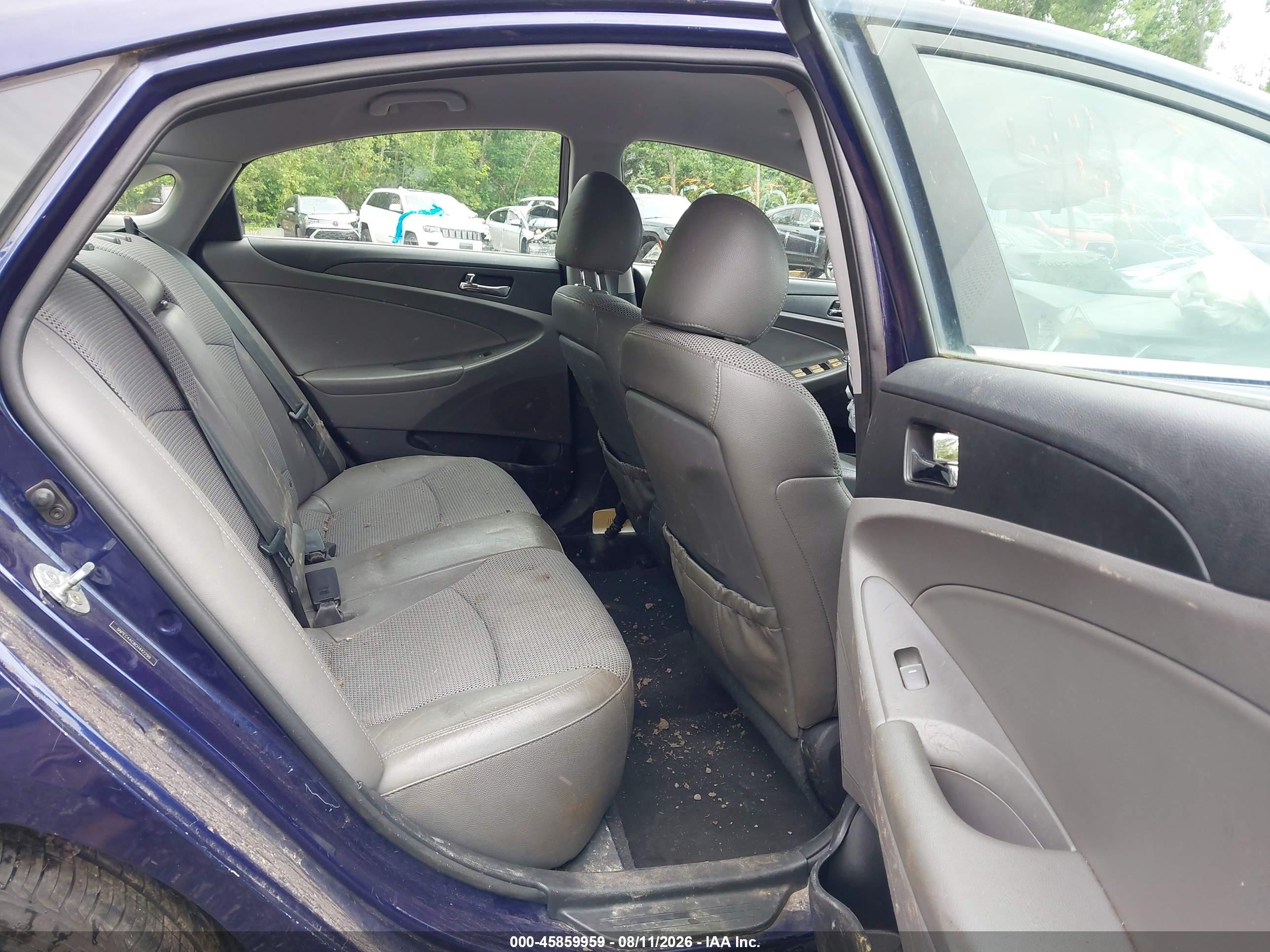 2012 Hyundai Sonata Se Blue vin: 5NPEC4AC8CH442299