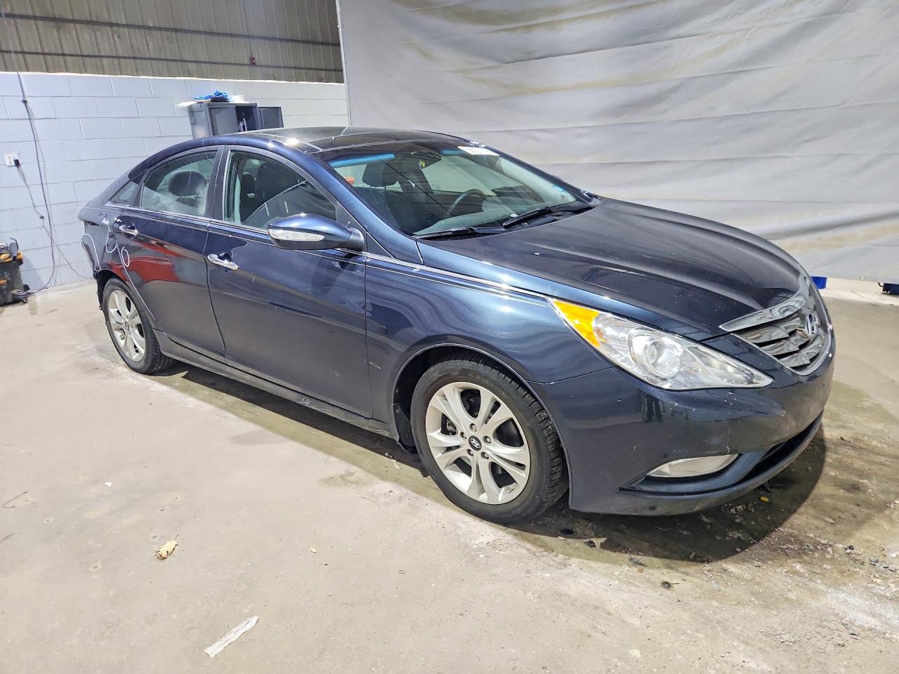 2012 Hyundai Sonata Limited Blue vin: 5NPEC4AC8CH456025