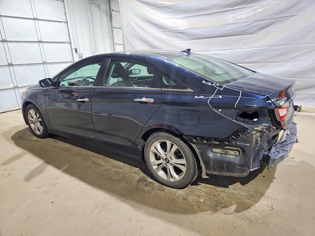 2012 Hyundai Sonata Limited Blue vin: 5NPEC4AC8CH456025