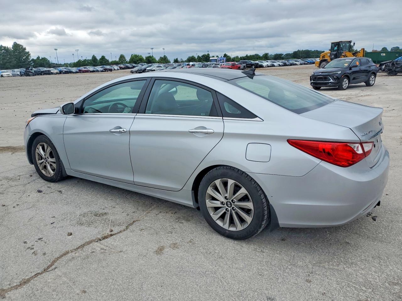 2012 Hyundai Sonata Limited Silver vin: 5NPEC4AC8CH489669