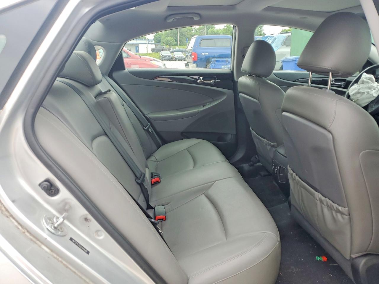 2012 Hyundai Sonata Limited Silver vin: 5NPEC4AC8CH489669