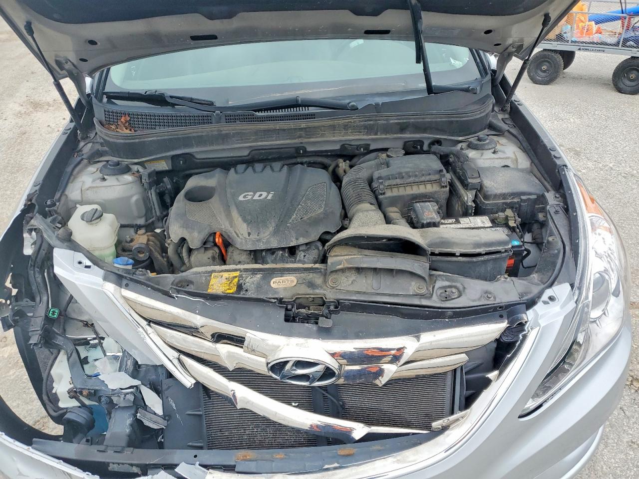 2012 Hyundai Sonata Limited Silver vin: 5NPEC4AC8CH489669