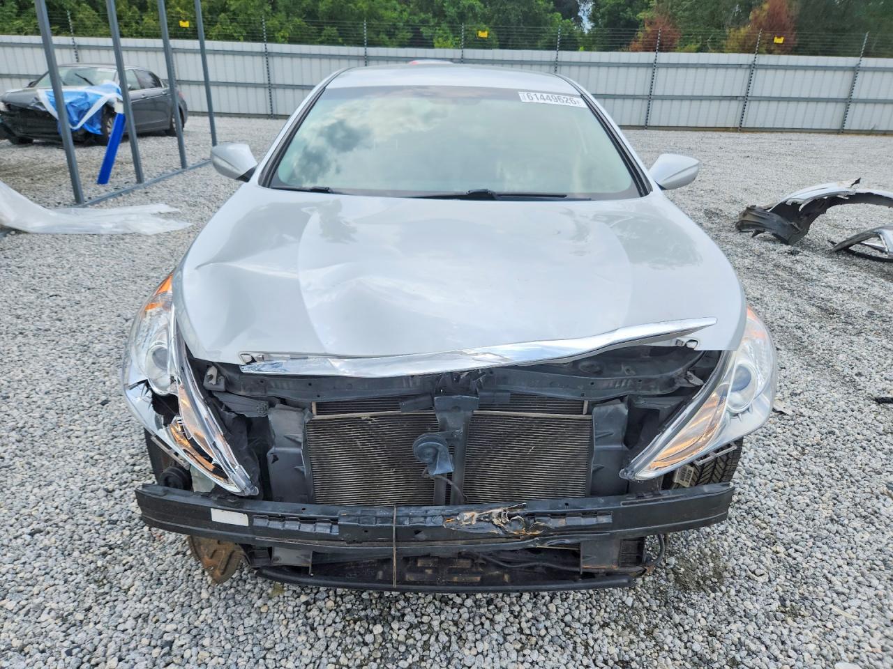 2012 Hyundai Sonata Se Серебряный vin: 5NPEC4AC8CH500251