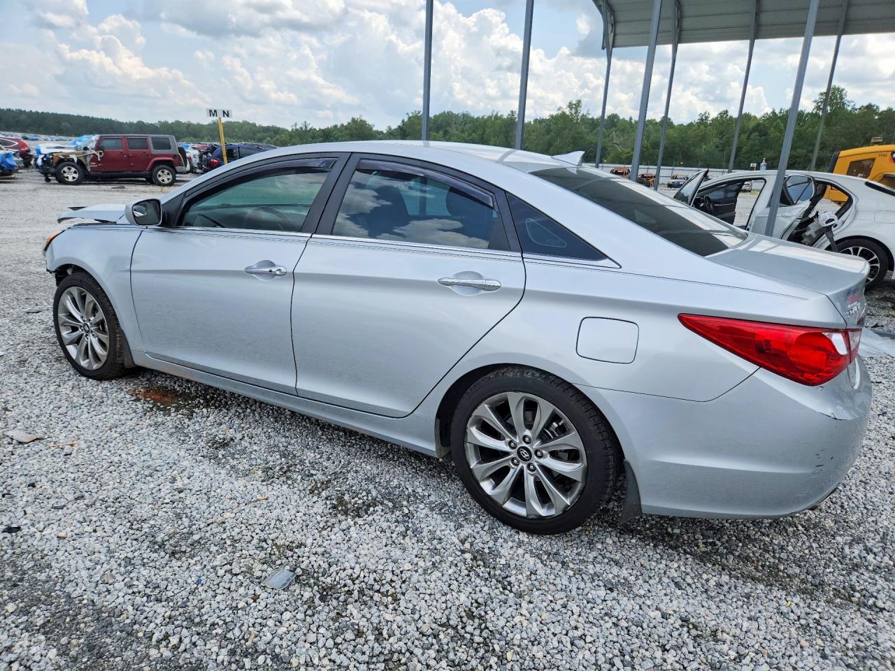 2012 Hyundai Sonata Se Серебряный vin: 5NPEC4AC8CH500251