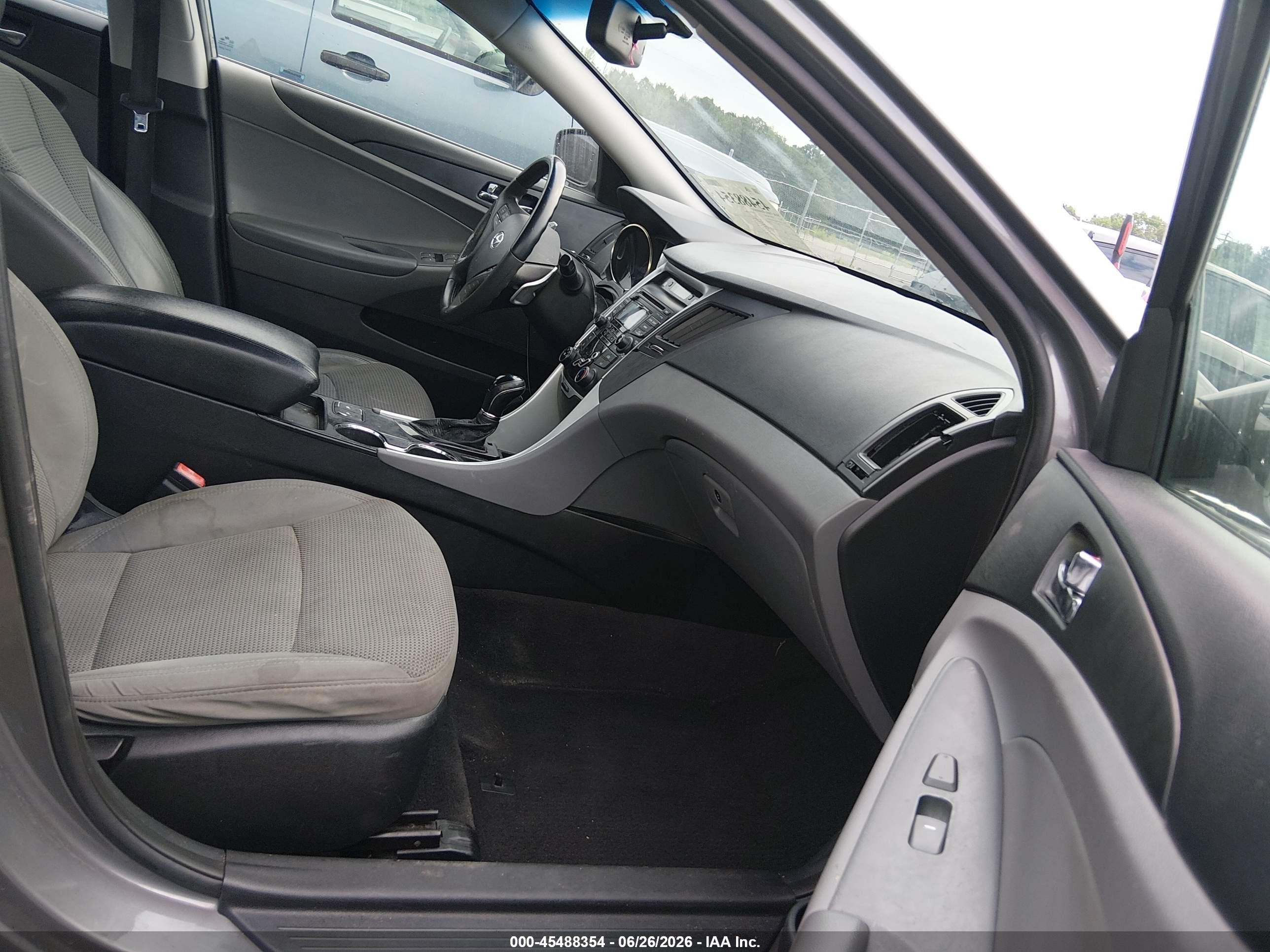 2013 Hyundai Sonata Se Silver vin: 5NPEC4AC8DH505354
