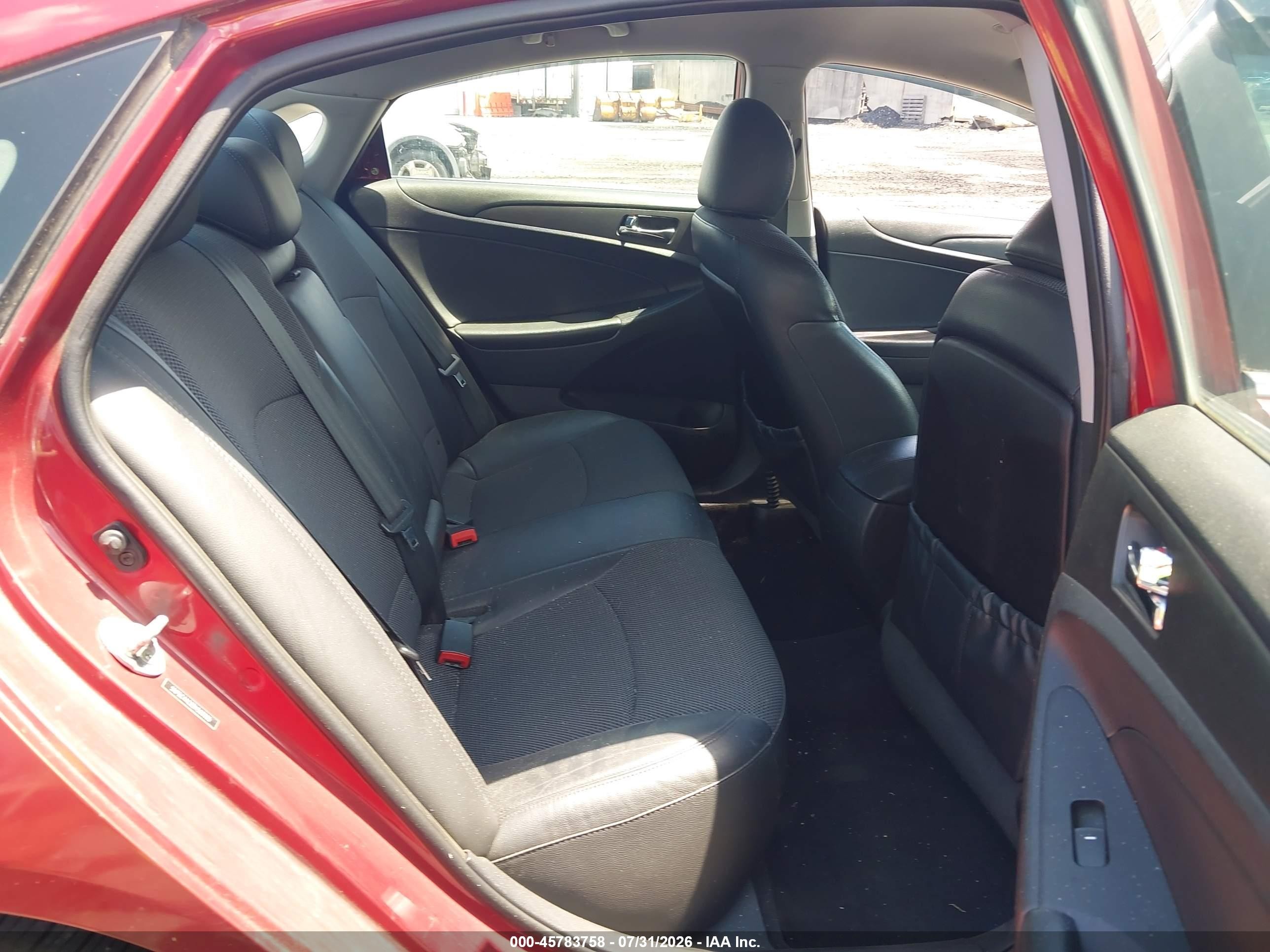 2013 Hyundai Sonata Se Red vin: 5NPEC4AC8DH509095