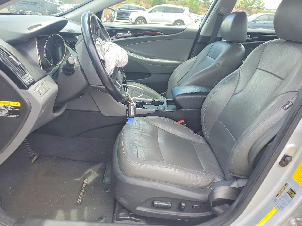 2013 Hyundai Sonata Limited Silver vin: 5NPEC4AC8DH550486