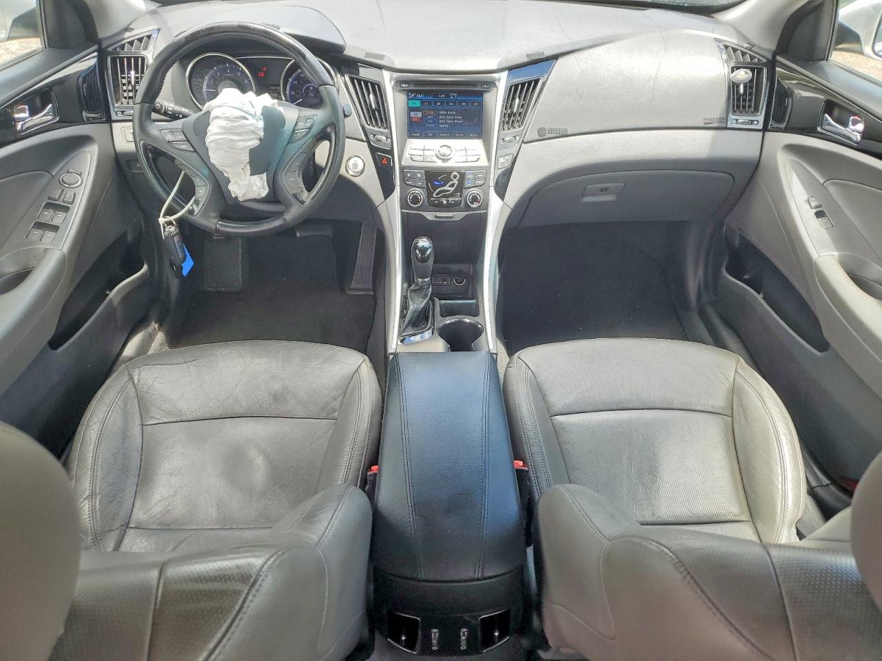 2013 Hyundai Sonata Limited Silver vin: 5NPEC4AC8DH550486