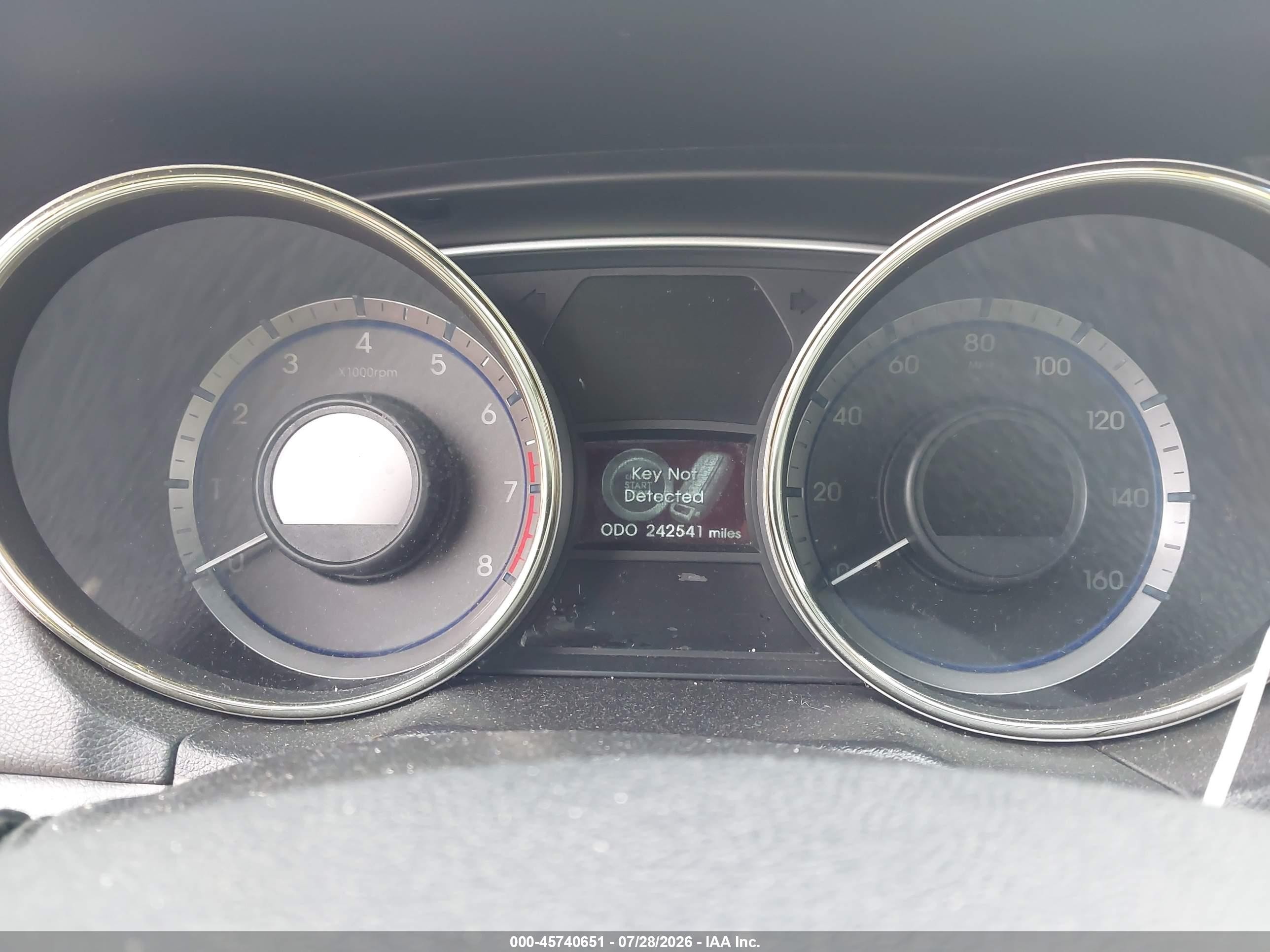 2013 Hyundai Sonata Se Gray vin: 5NPEC4AC8DH558247