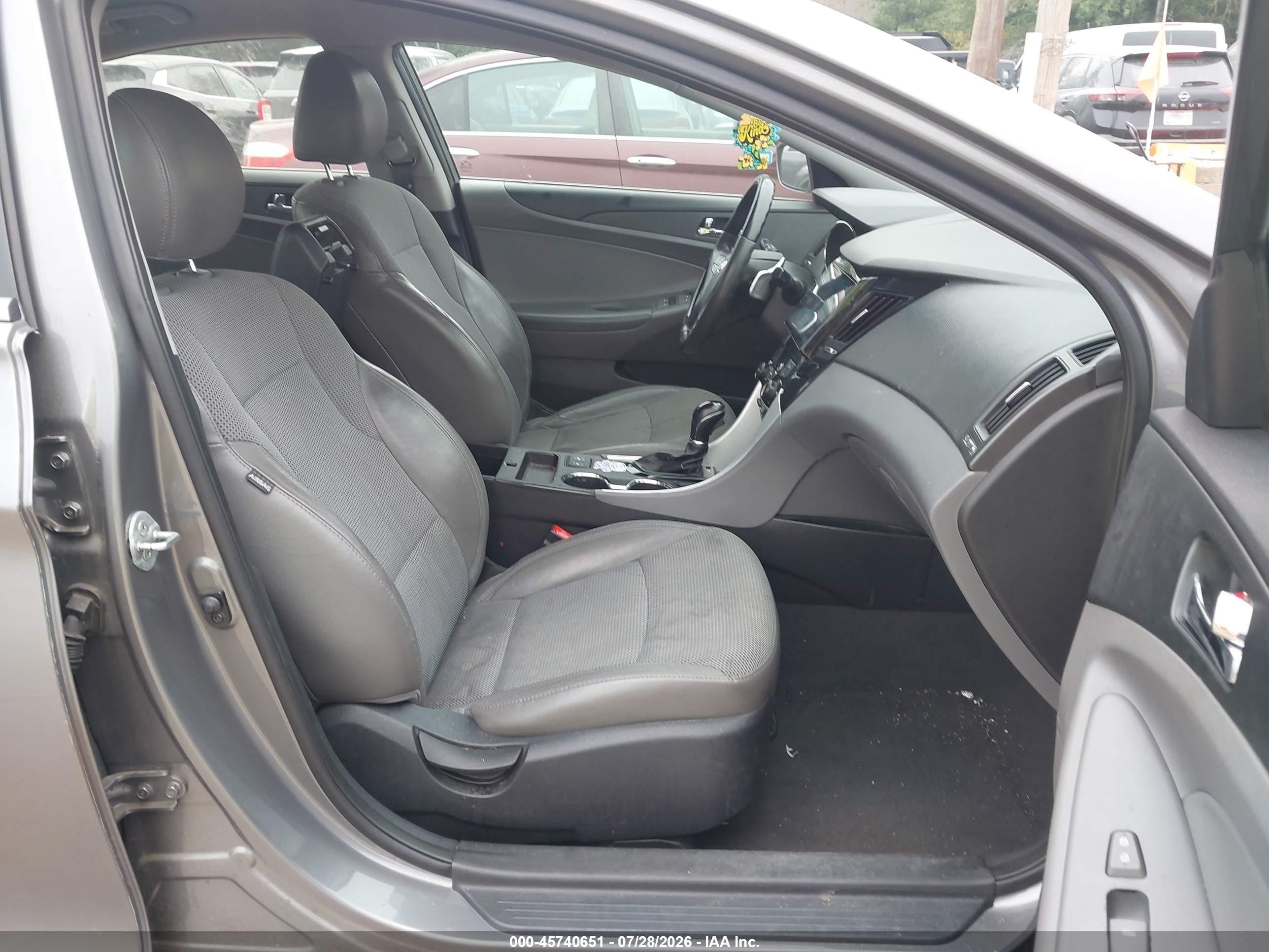 2013 Hyundai Sonata Se Gray vin: 5NPEC4AC8DH558247