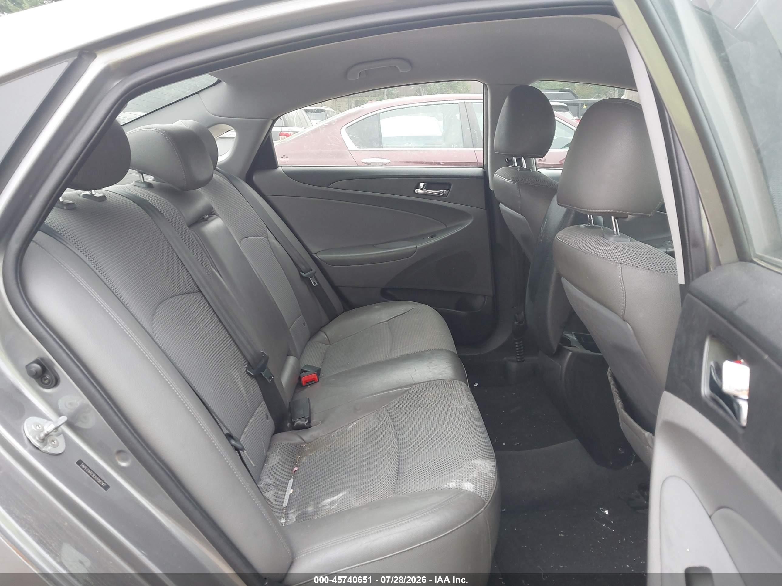 2013 Hyundai Sonata Se Gray vin: 5NPEC4AC8DH558247