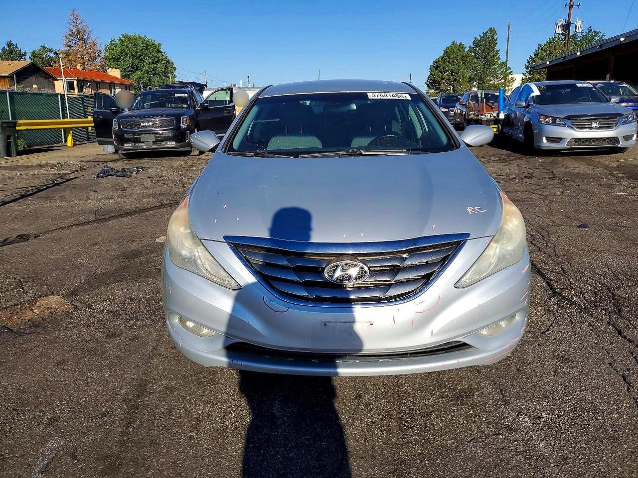 2013 Hyundai Sonata Se Silver vin: 5NPEC4AC8DH590020